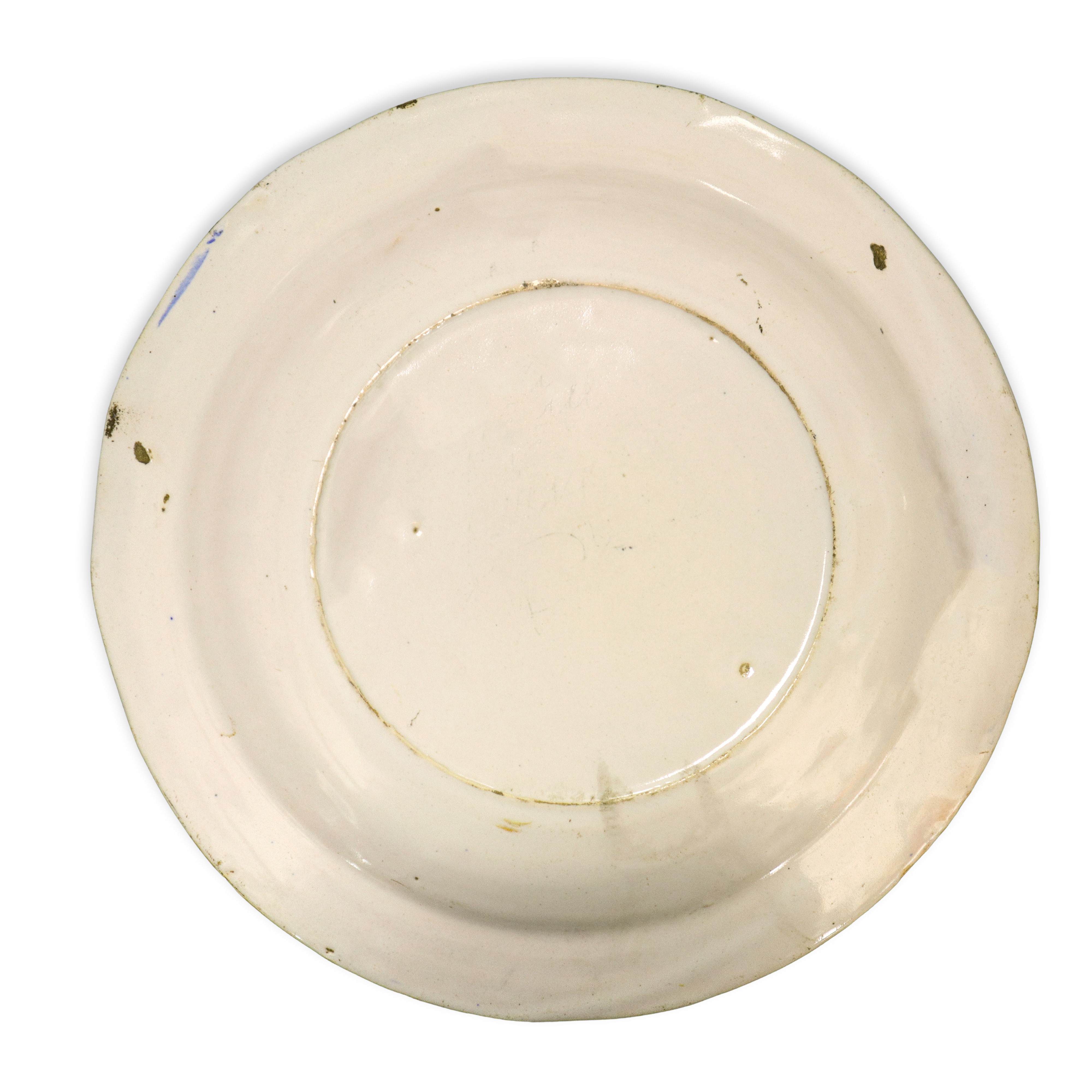 Piatto in Ceramica Talavera/manises Completamente Decorato con Fiori e Foglie