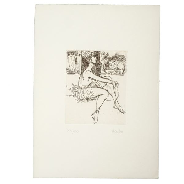 Acerbo Manfredo - Donna seduta