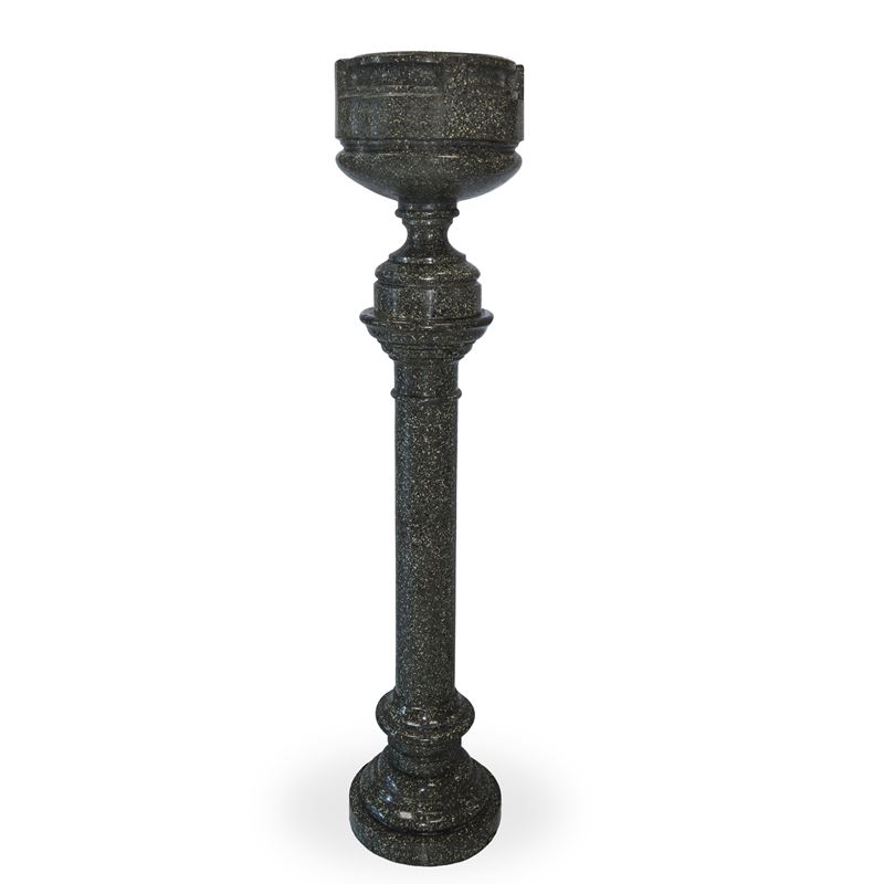 Colonna in graniglia di marmo