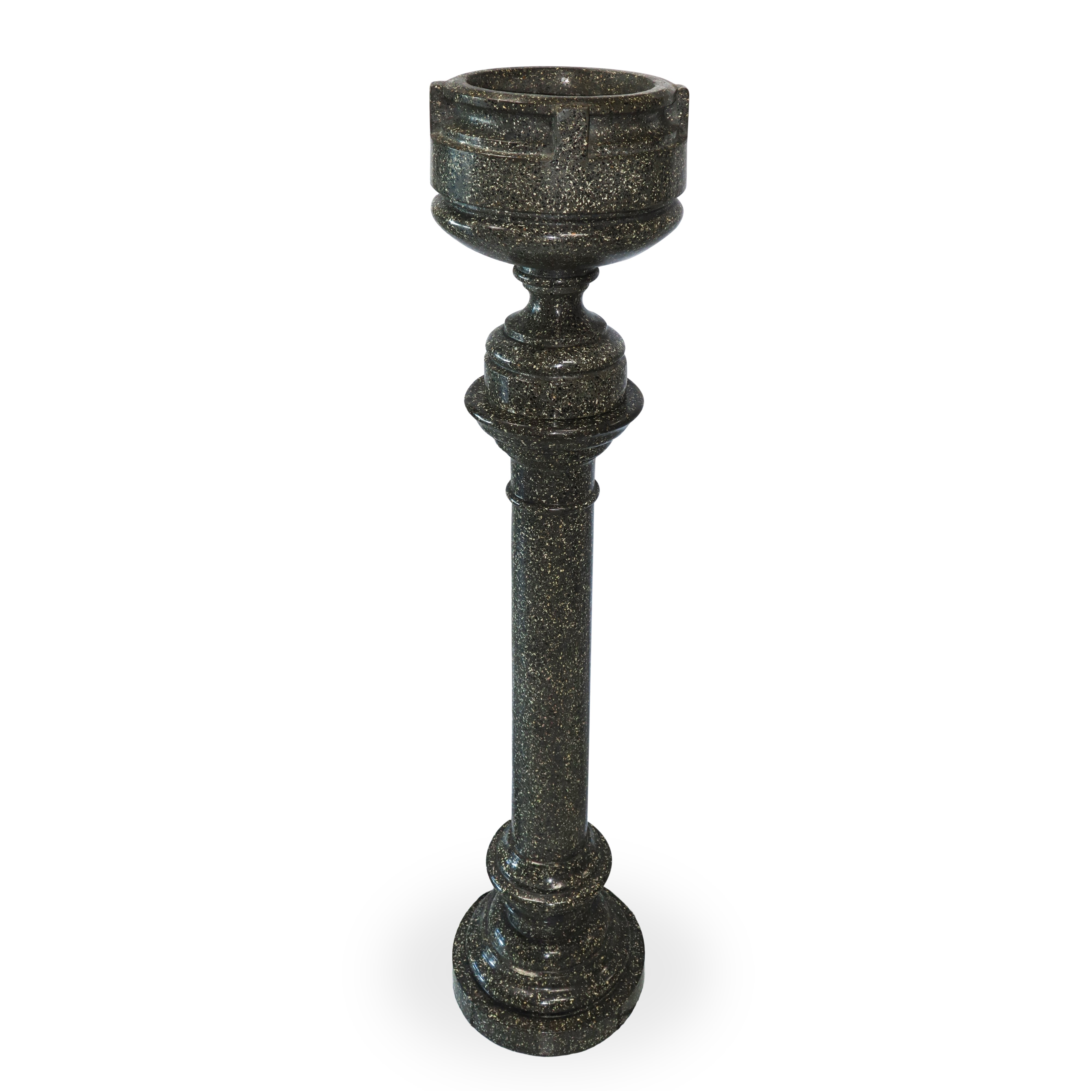 Colonna in graniglia di marmo