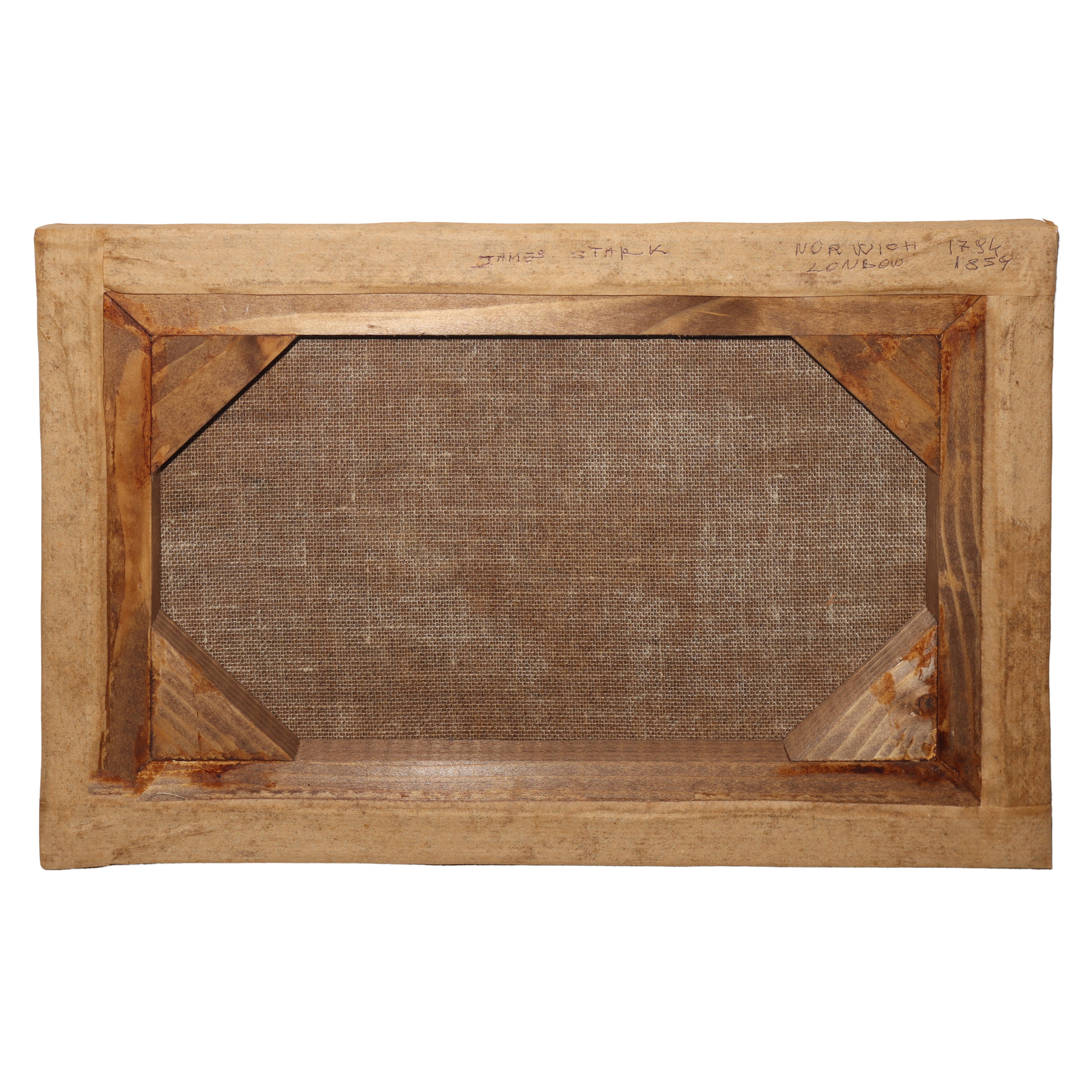 Paesaggio con ruderi e personaggi