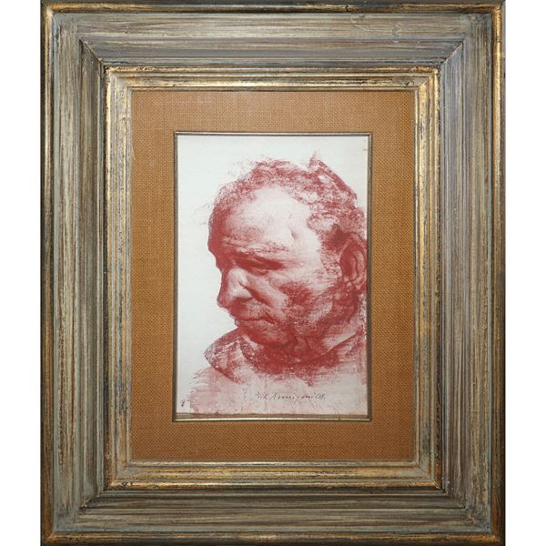 Pietro Annigoni - Head study