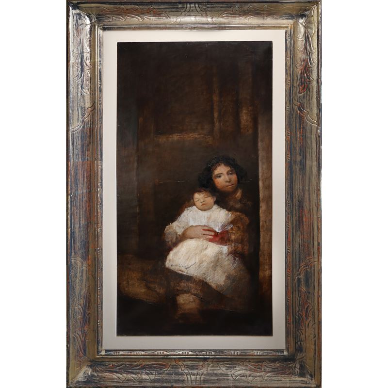 Senza titolo, bambini in un interno.