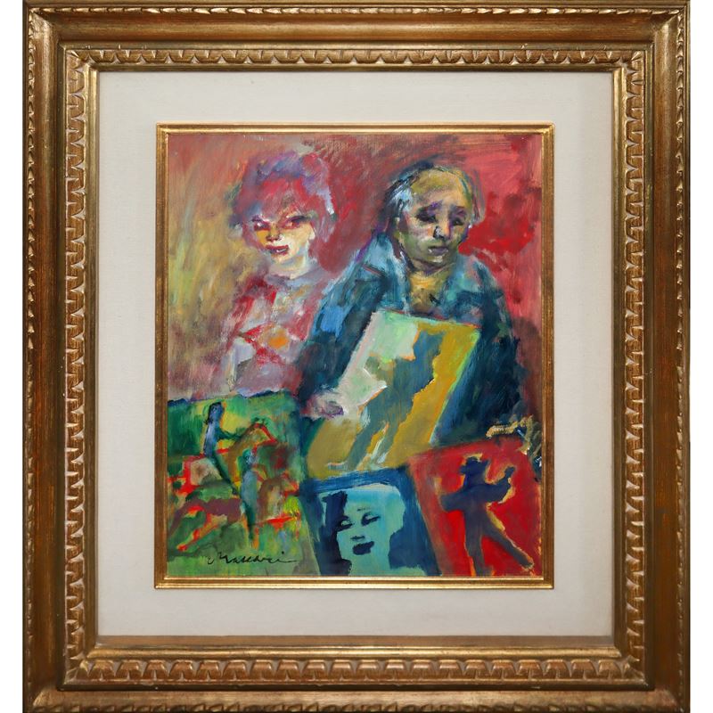 Autoritratto con figure