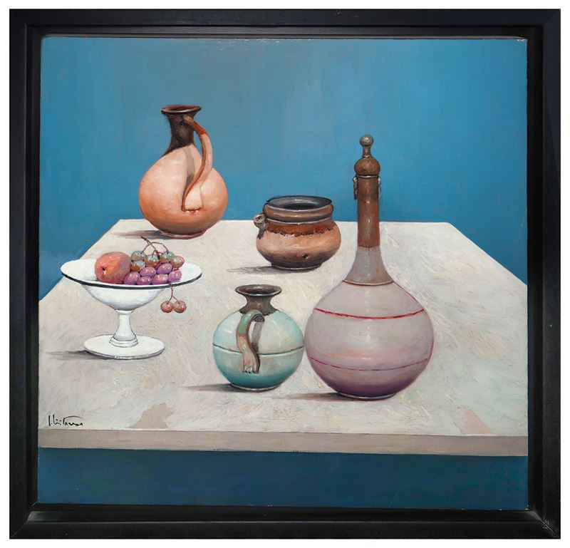 Natura viva con frutta