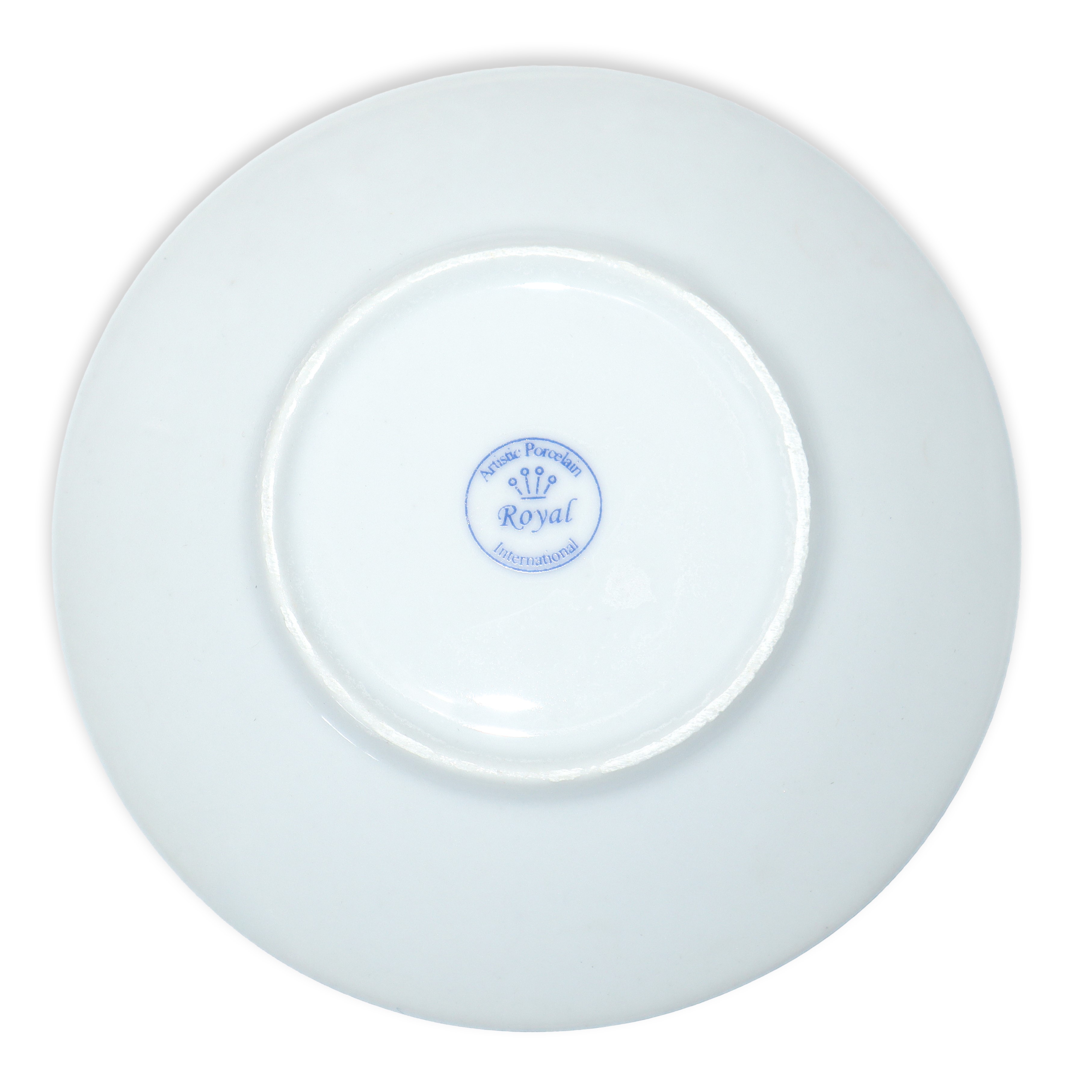 Artistic Porcelain Royal International - Servizio di piatti, tè e caffè in porcellana bianca con ...