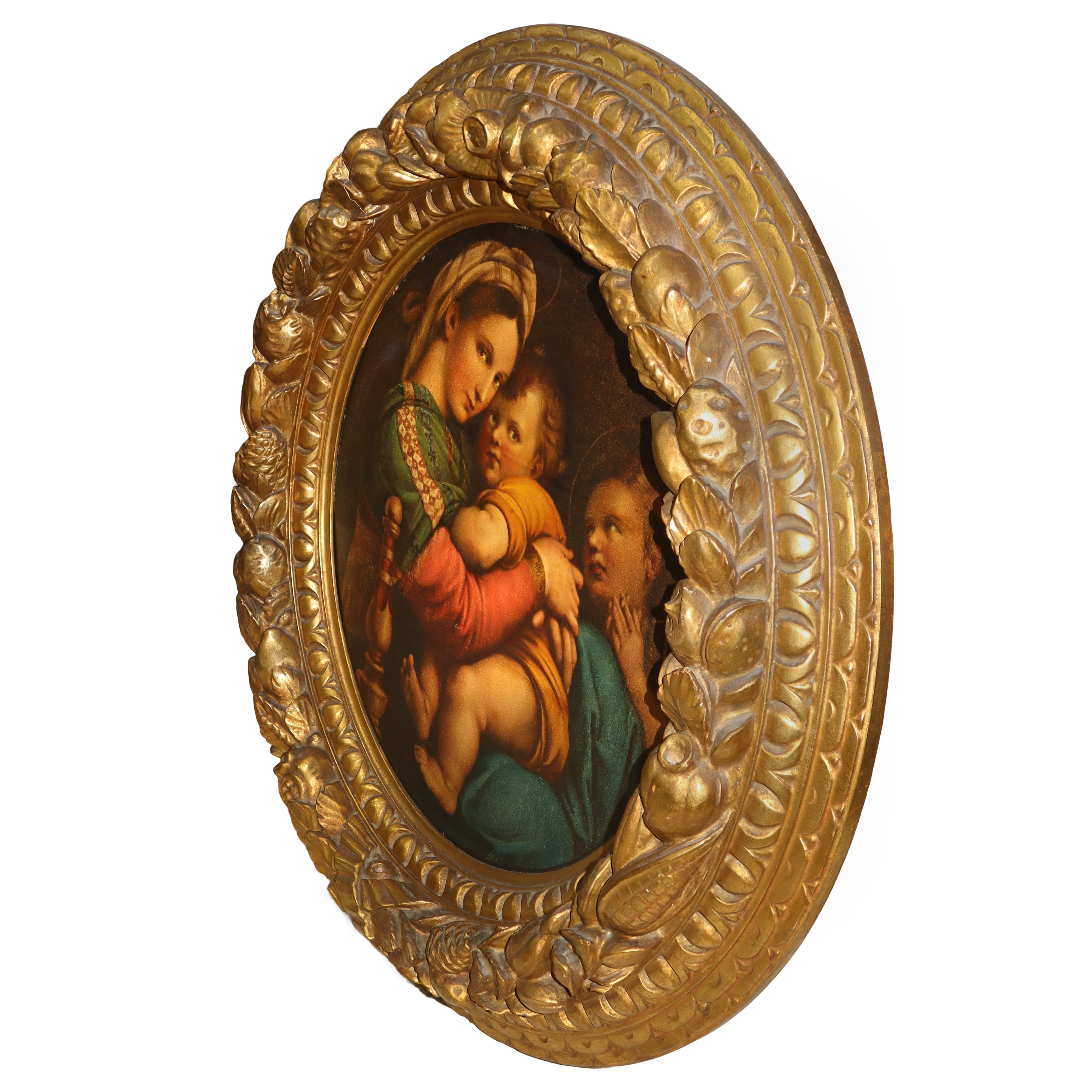 Madonna della seggiola, da Raffaello