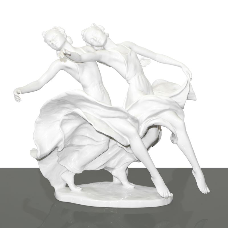 Heidi und Margot Heopfner im Kaiserwalzer