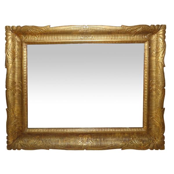 Specchiera con cornice a vassoio