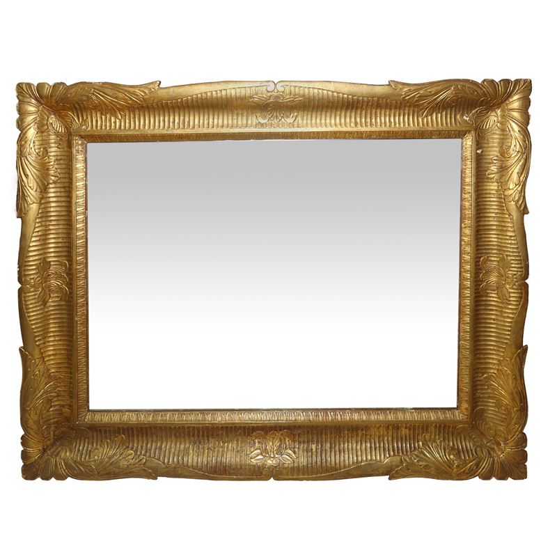 Specchiera con cornice a vassoio