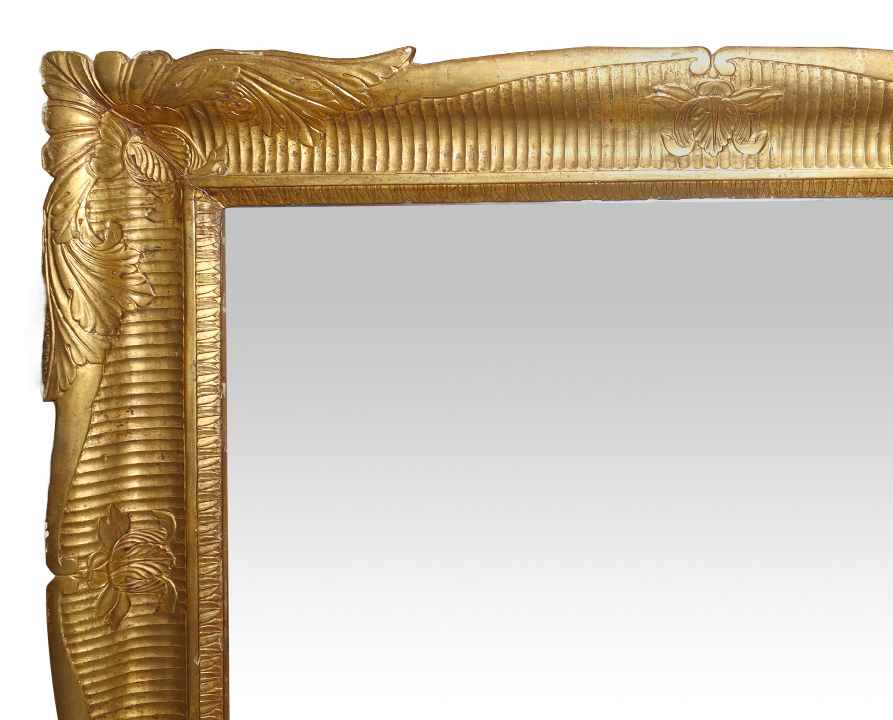 Specchiera con cornice a vassoio