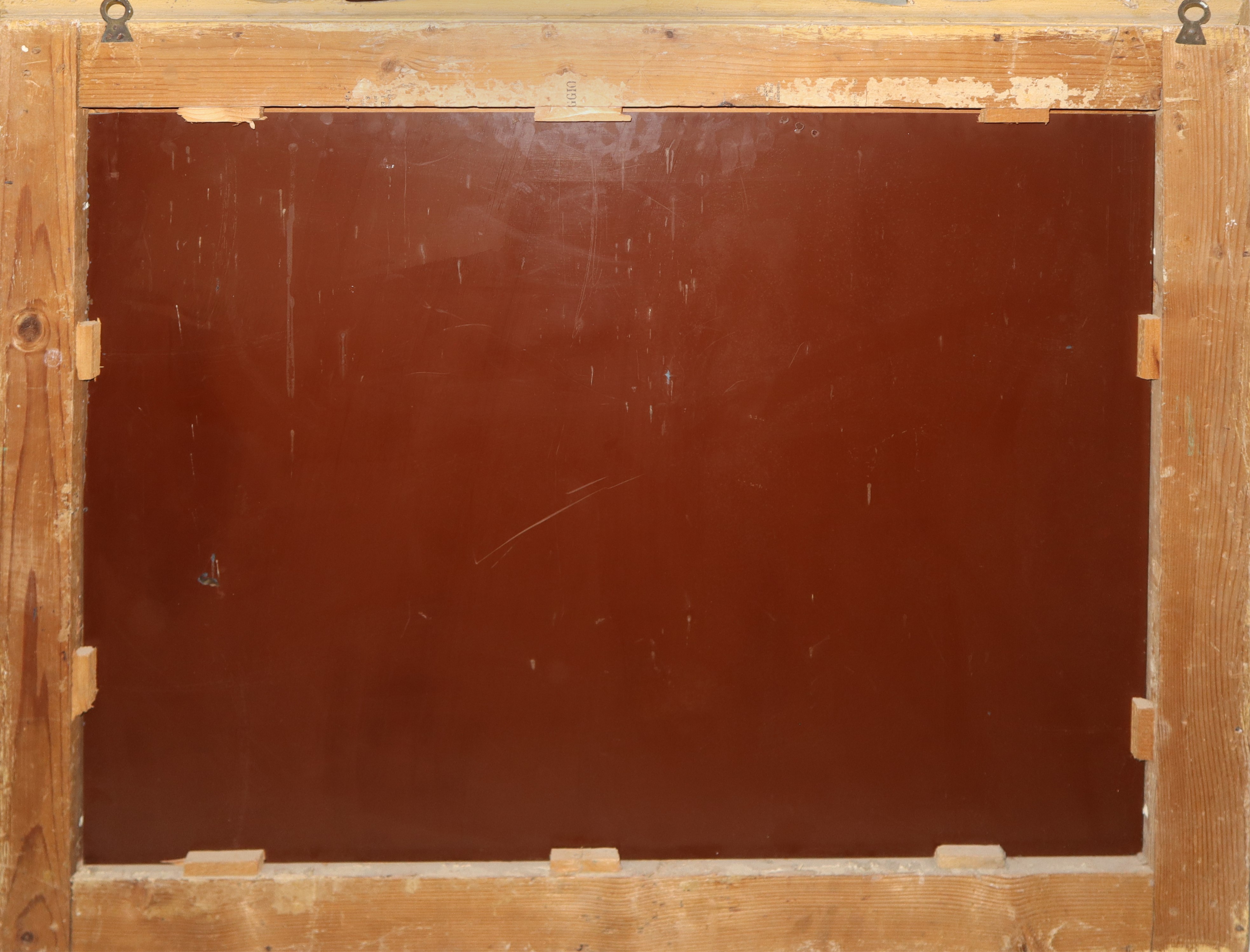 Specchiera con cornice a vassoio