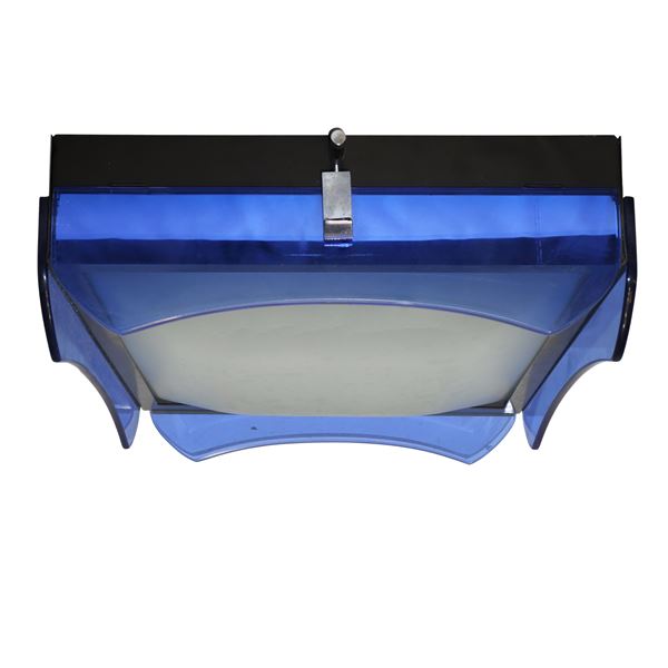 Veca  per FontanArte - Blue crystal ceiling lamp