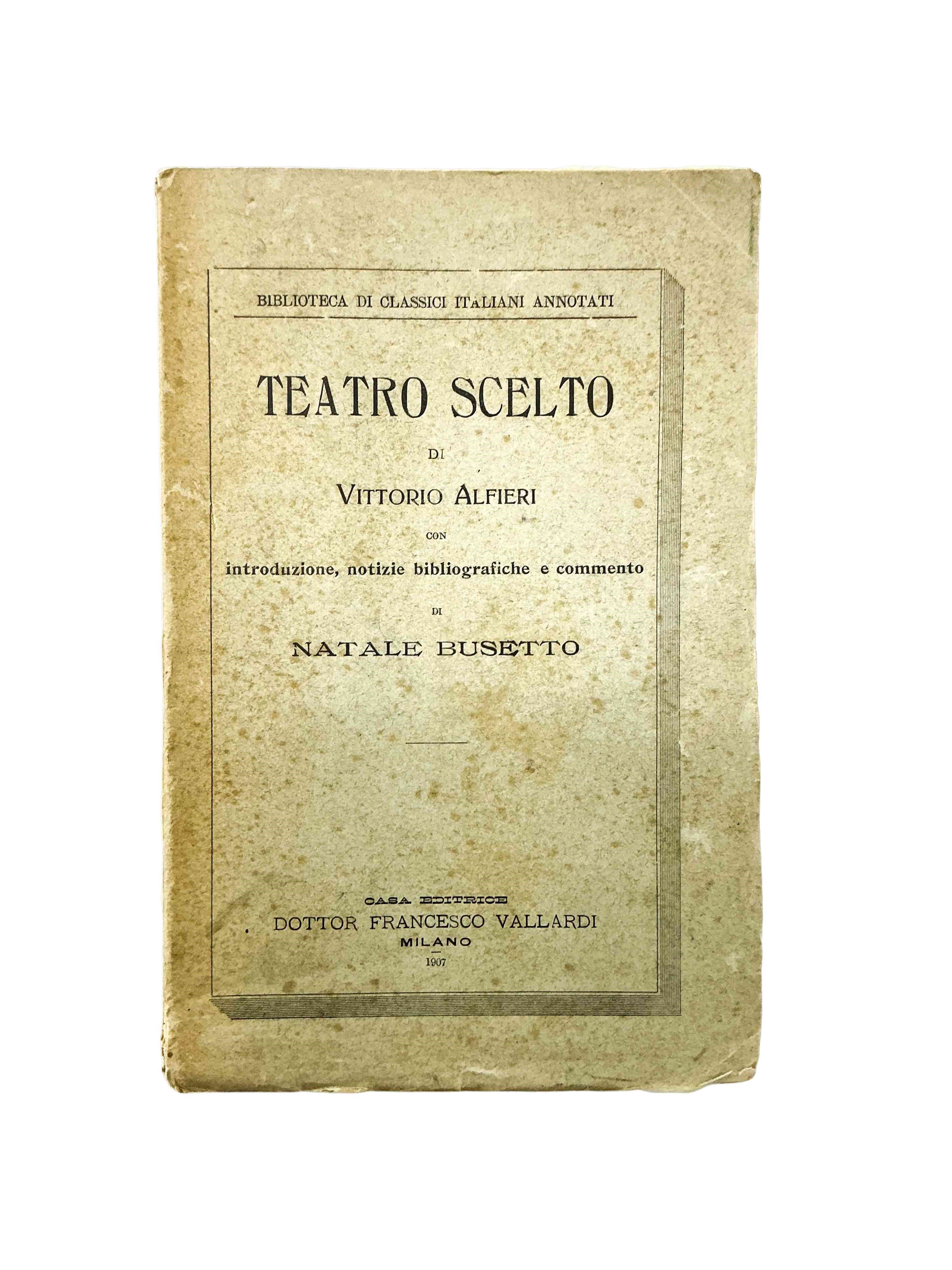 Teatro scelto