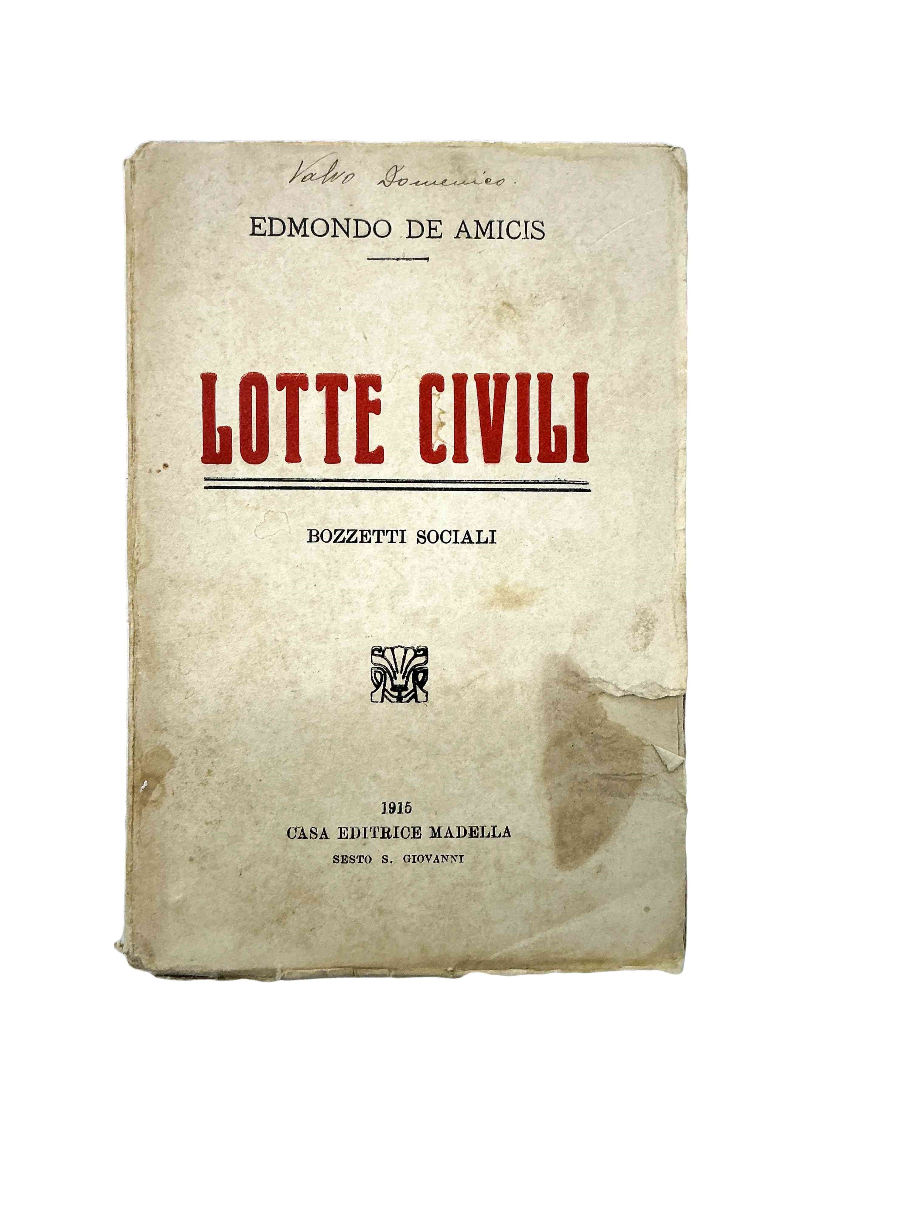Lotte civili. bozzetti sociali