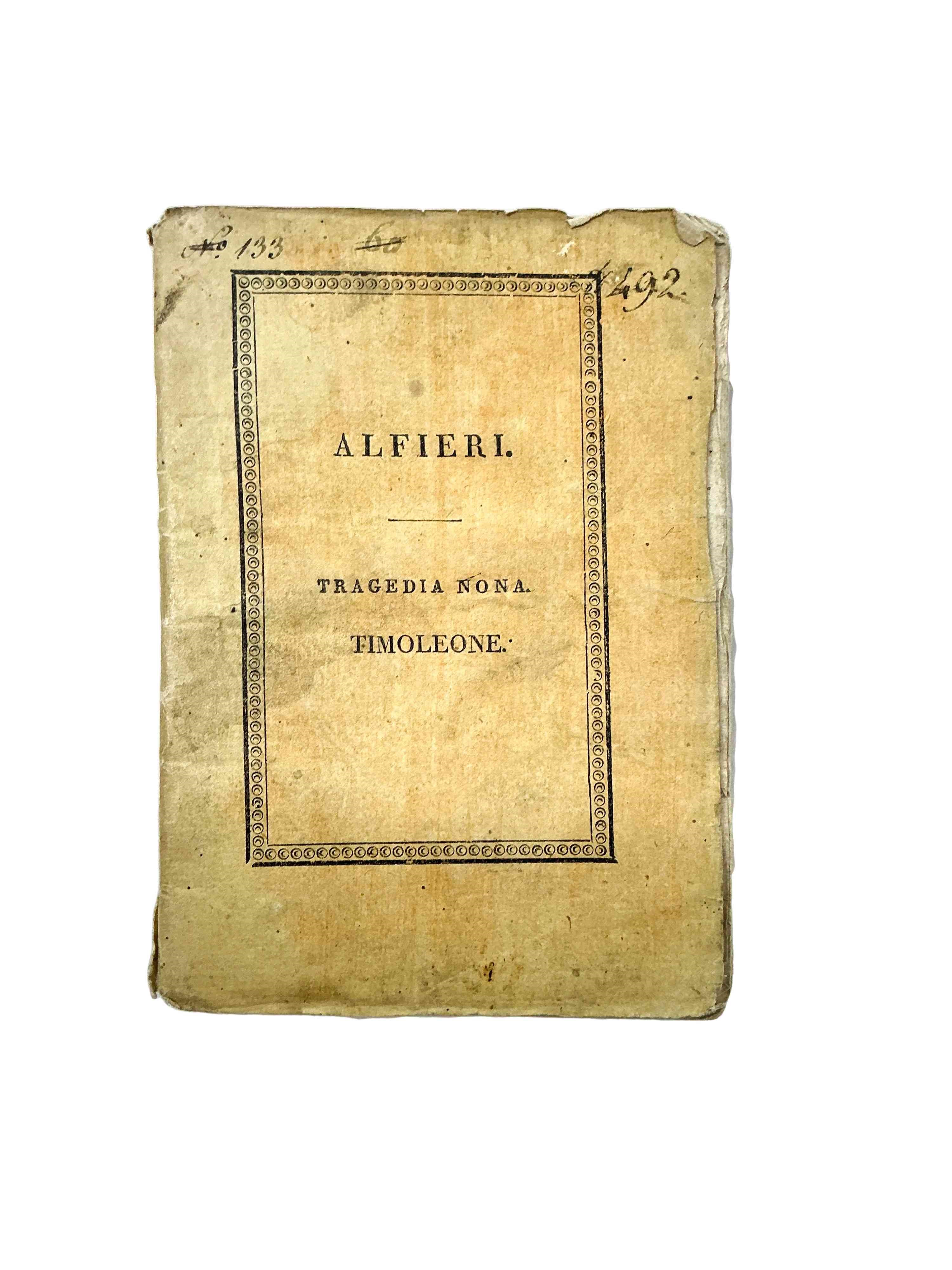 Tragedia Nona. Timoleone