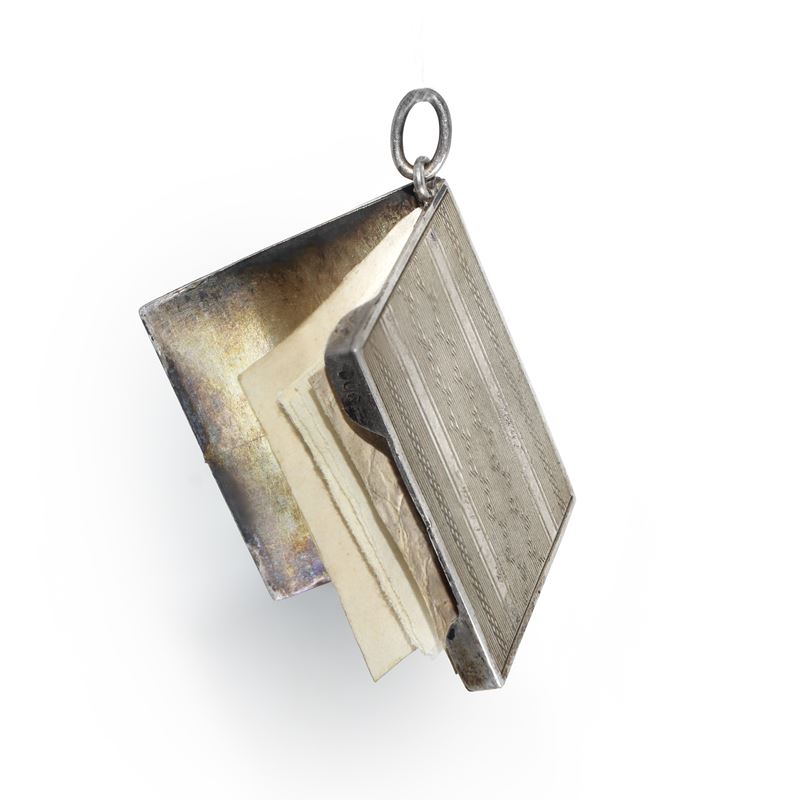 Carnet per ballo in argento 900