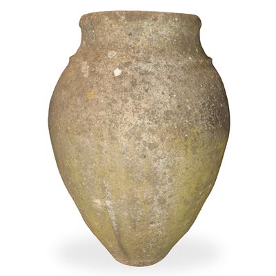 Giara in paglia e creta, Sicilia fine XVIII/XIX secolo