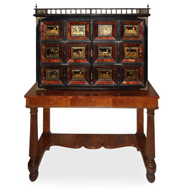 Two-door bar cabinet 