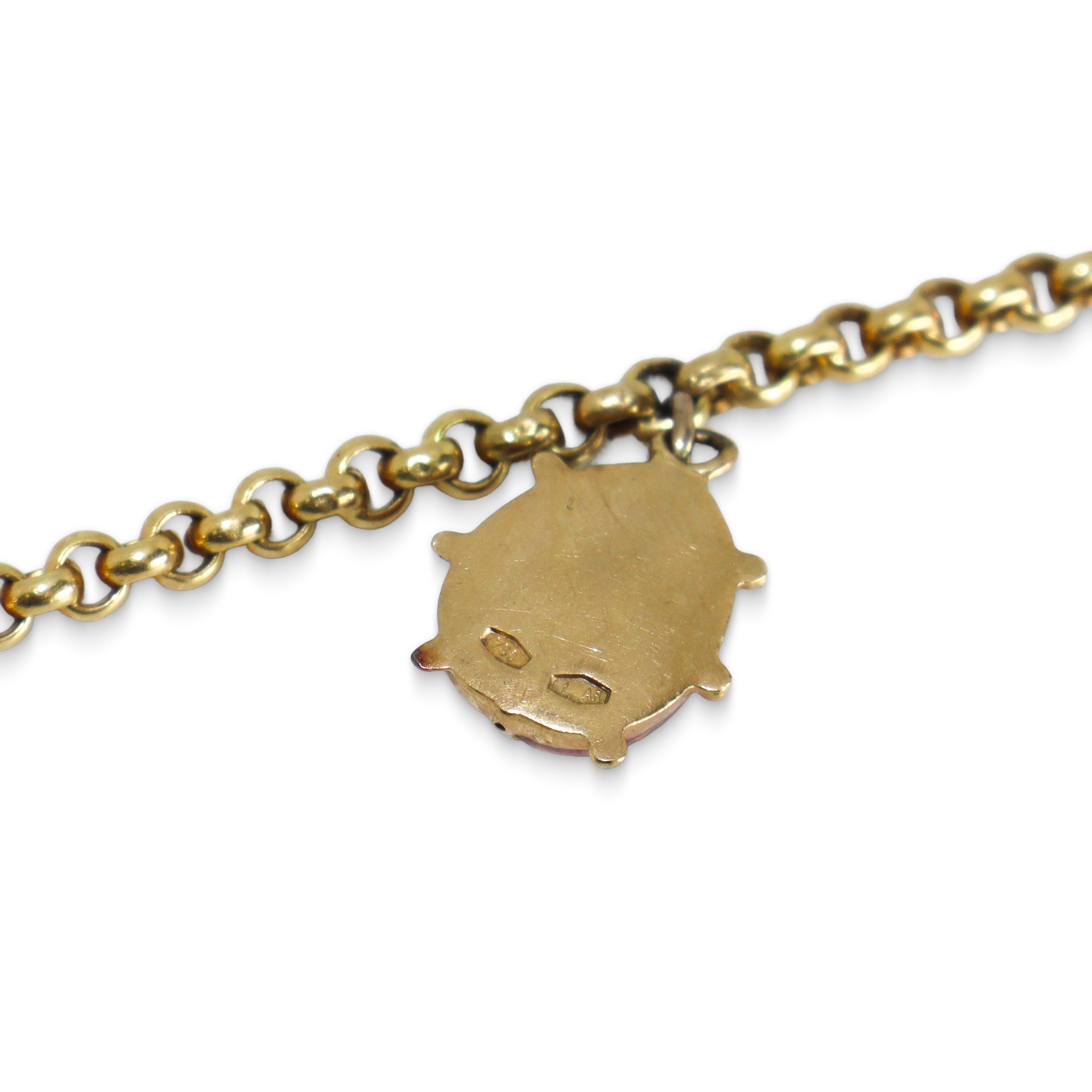 Bracciale per bambina in oro 750 con charms