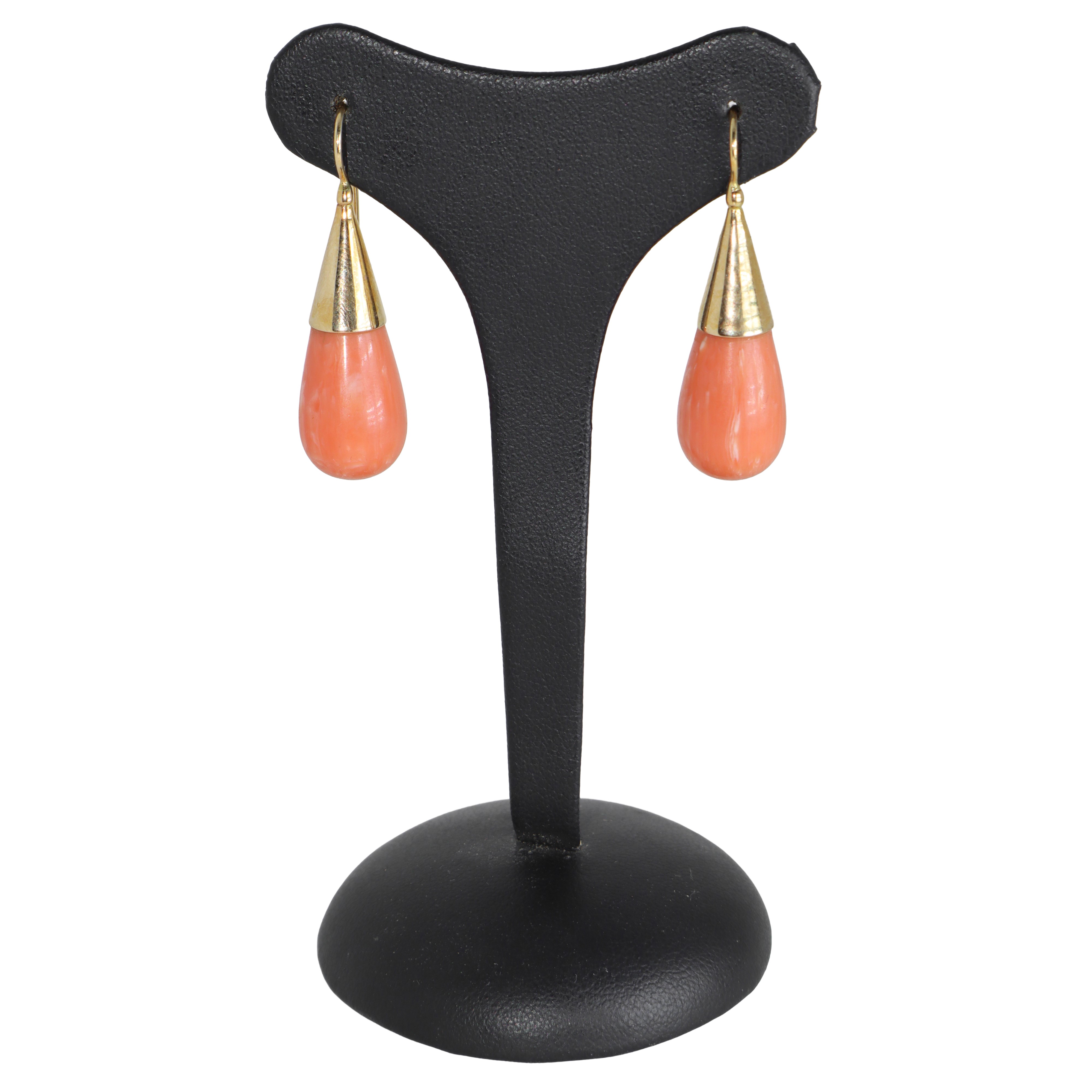 Orecchini in oro giallo 750 con pietra