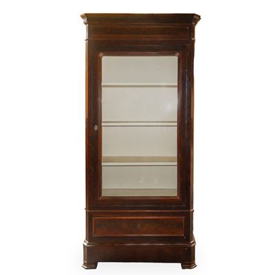 Vetrina ad un'anta, h cm 215x105x46
