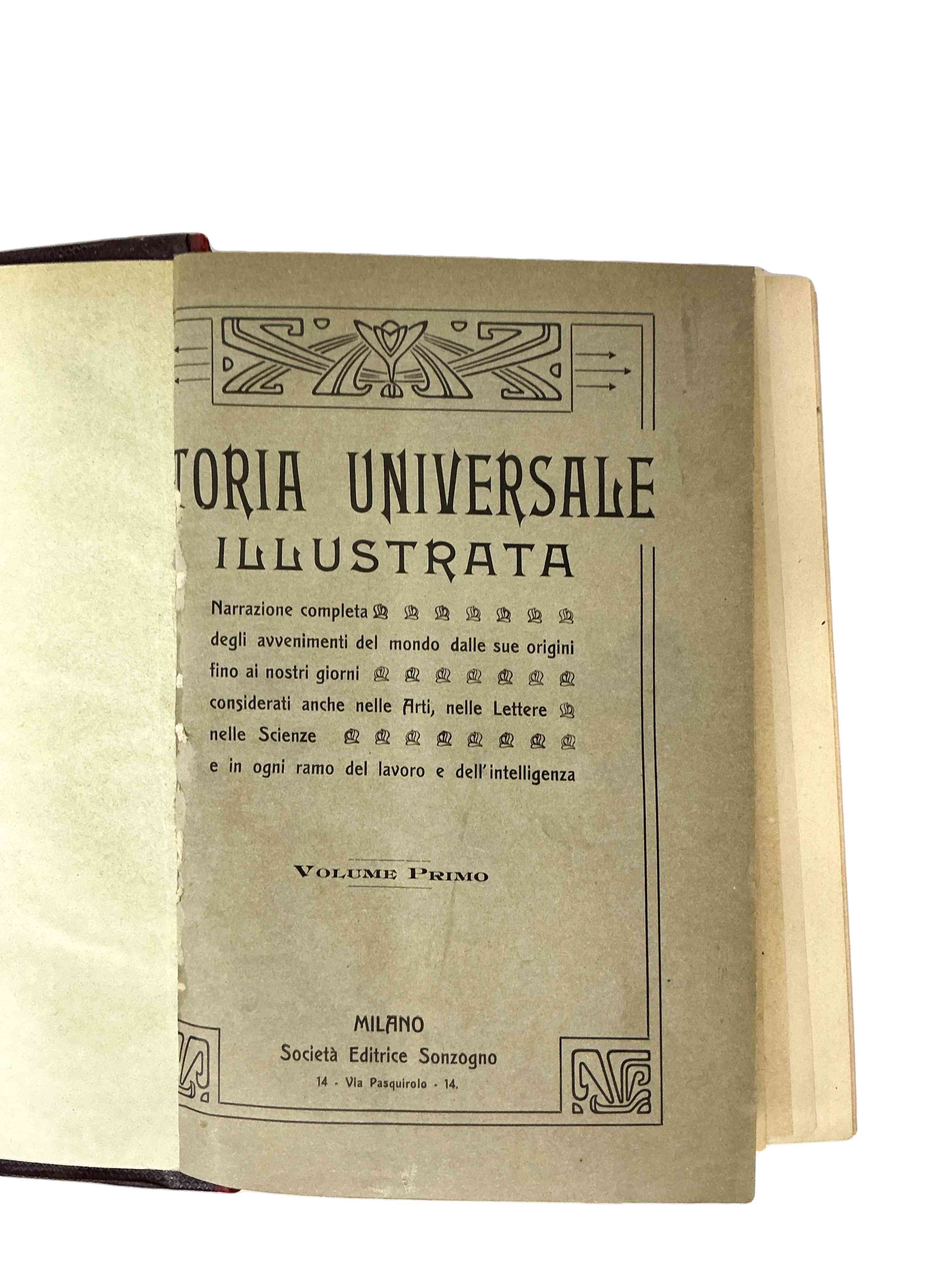 Storia universale illustrata (volume I, volume II)