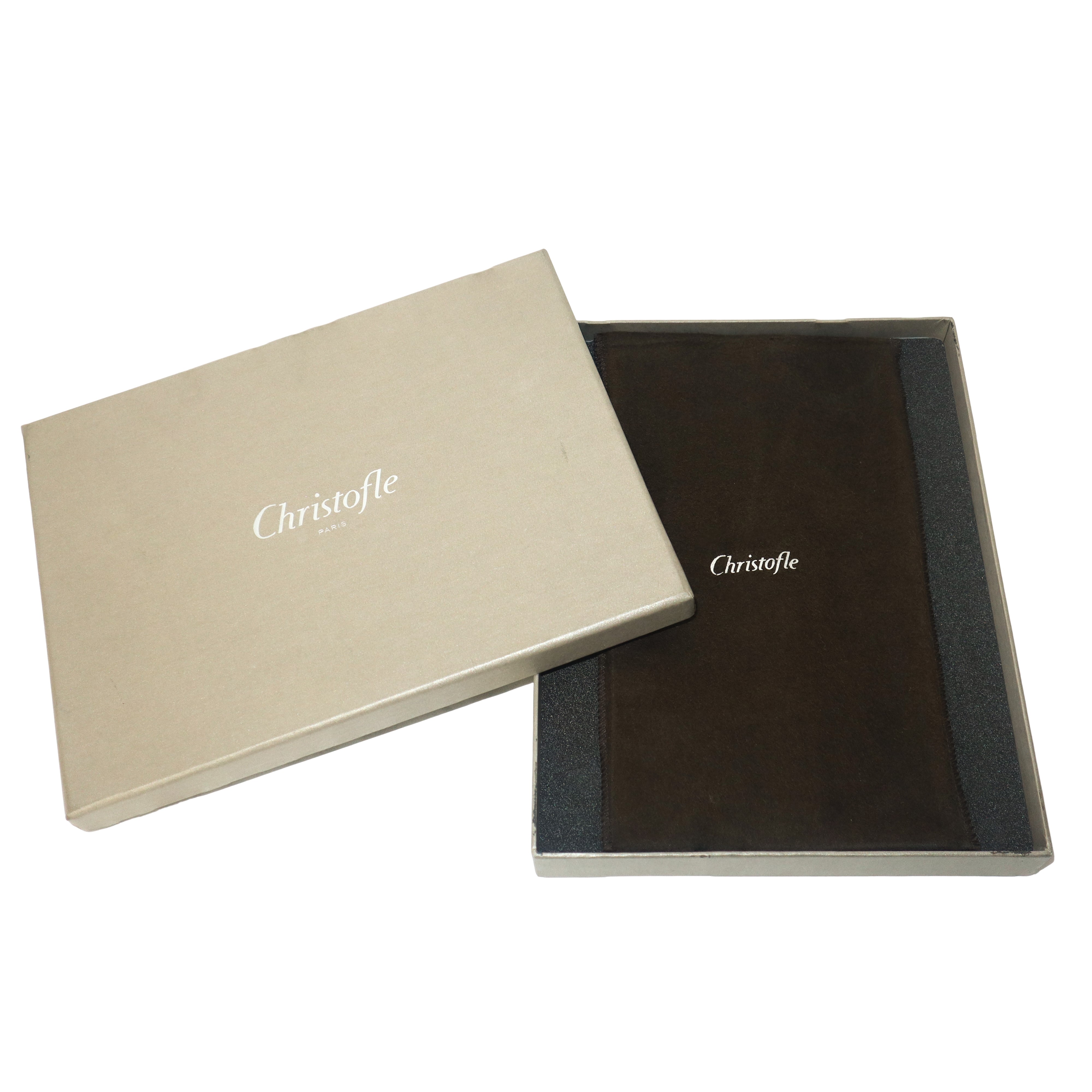 French Christofle - Vassoio rettangolare Business Madison in silver-plated