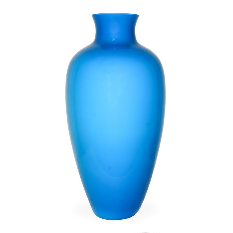 Vaso Venini Labuan color acquamarina