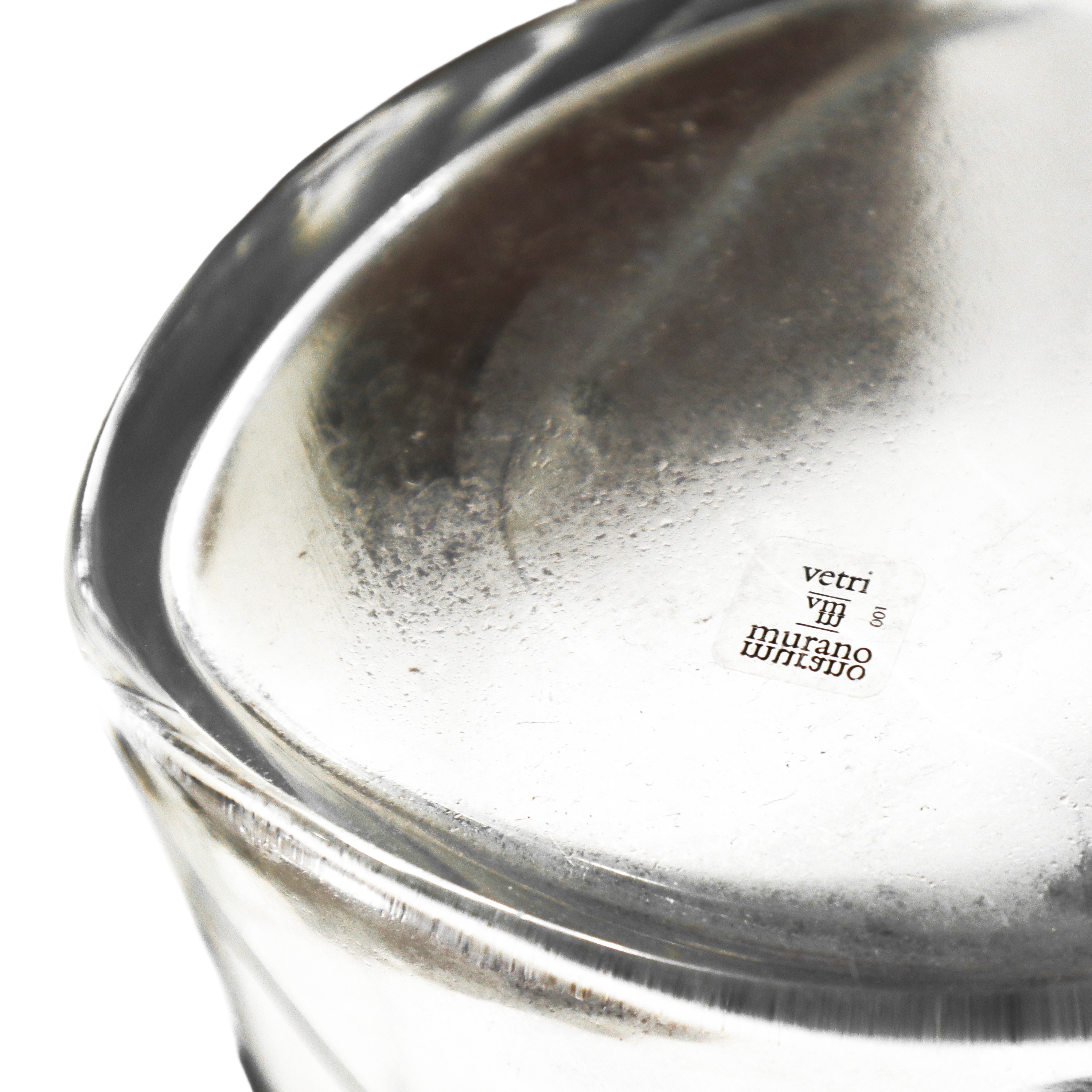 Vaso in vetro di Murano