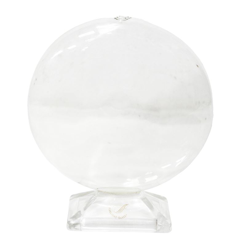 Vaso monofiore in vetro soffiato di Murano