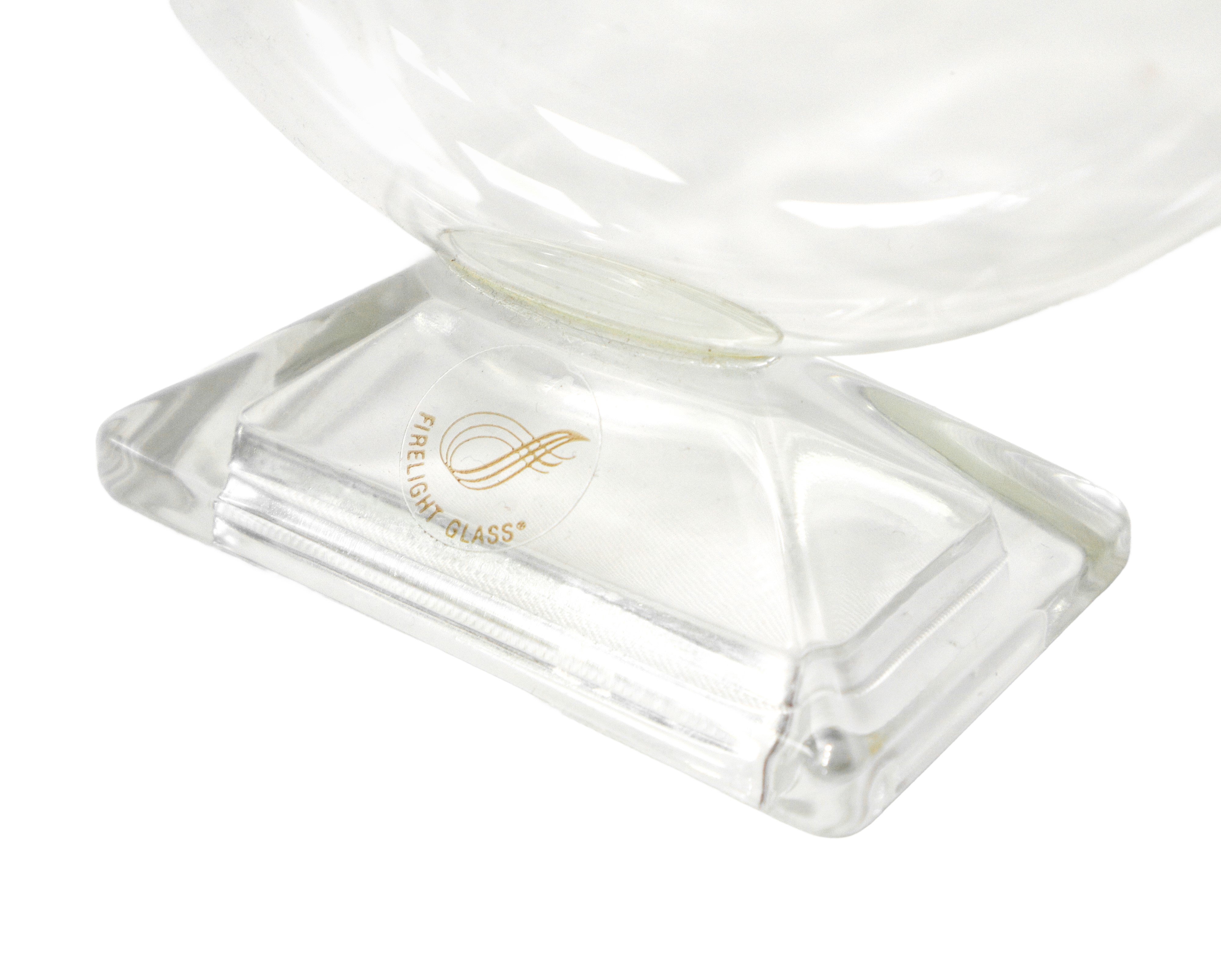 Vaso monofiore in vetro soffiato di Murano