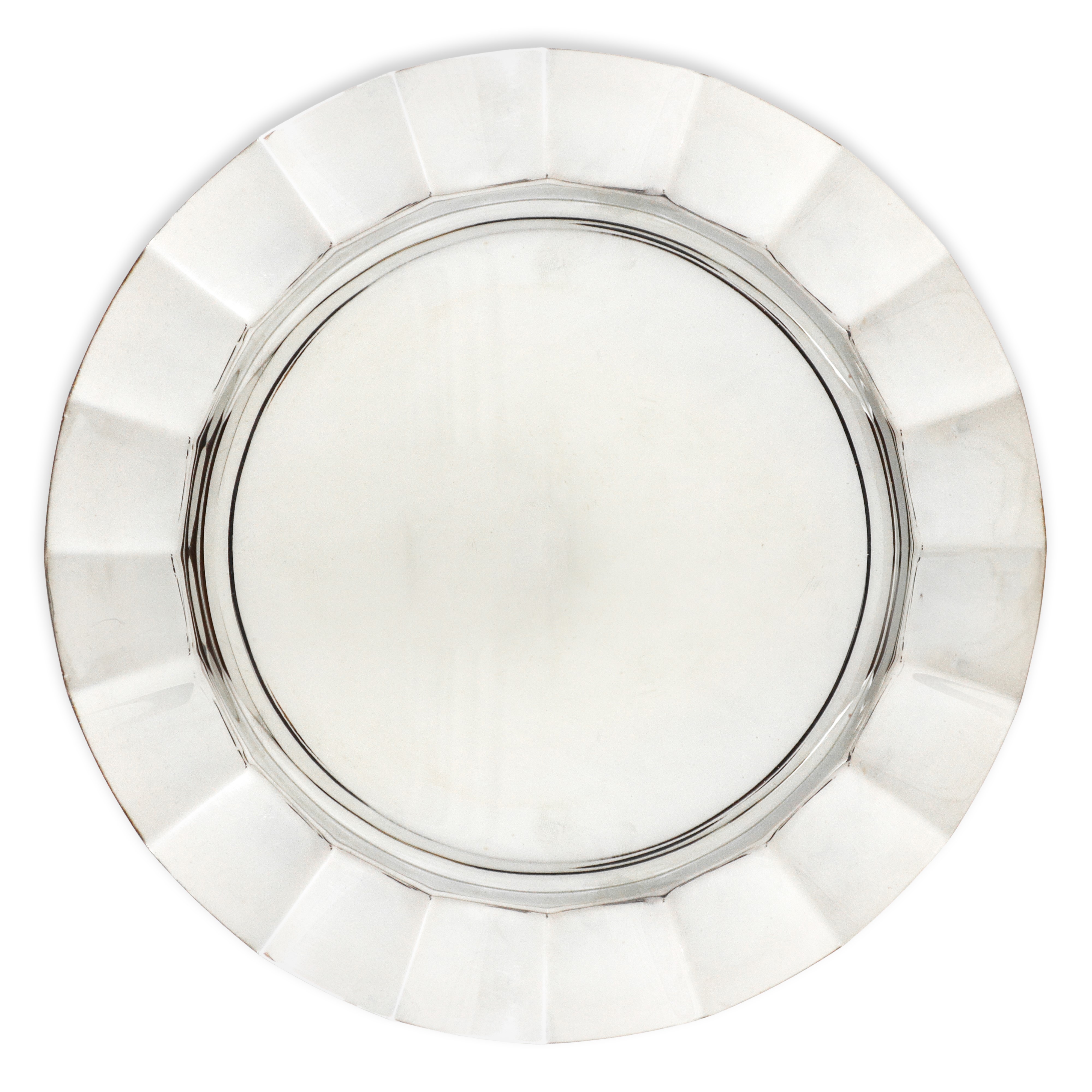 Argenteria Calegaro - Sottopiatti in argento placcato linea Pavillon