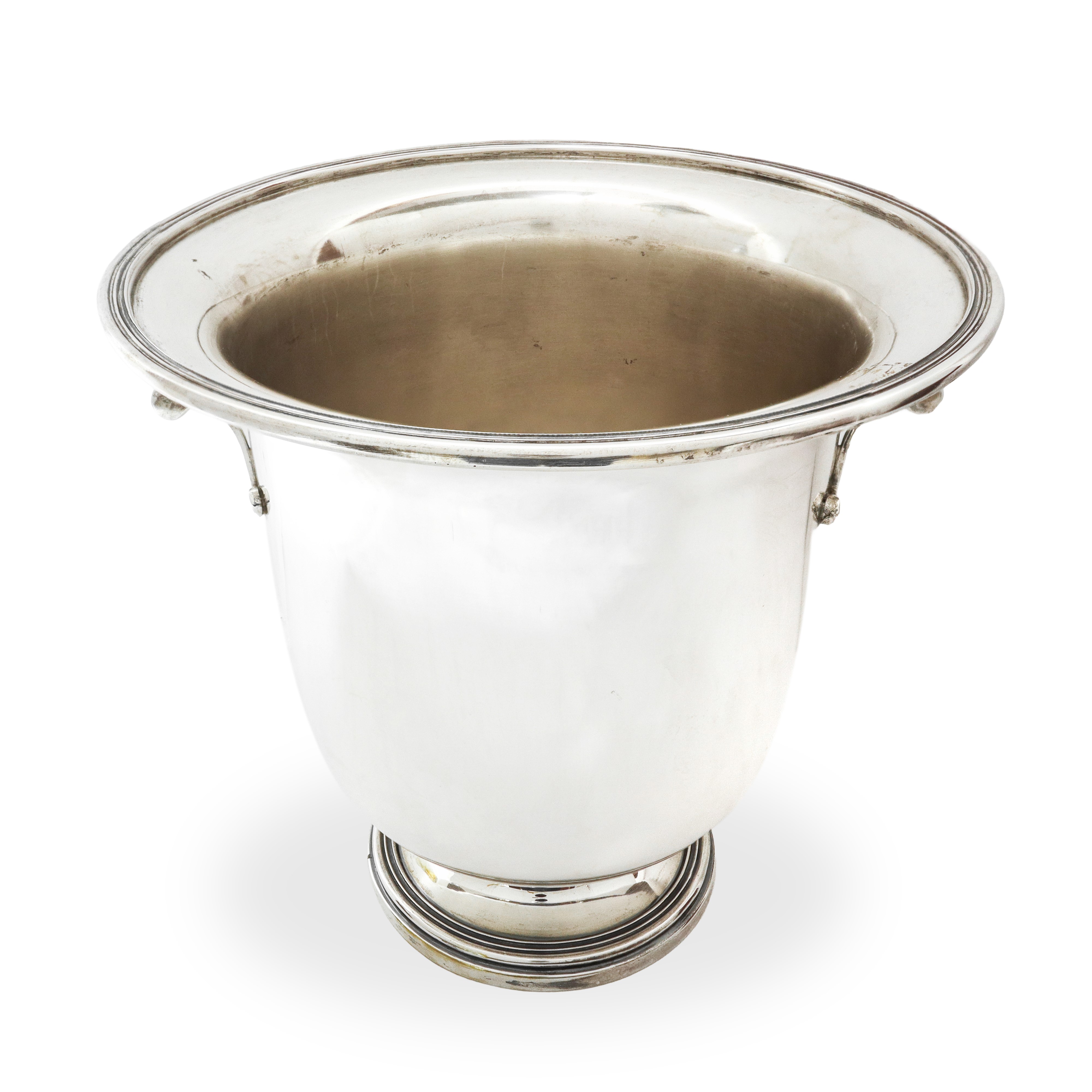 Suaglass in argento 800 con prese laterali