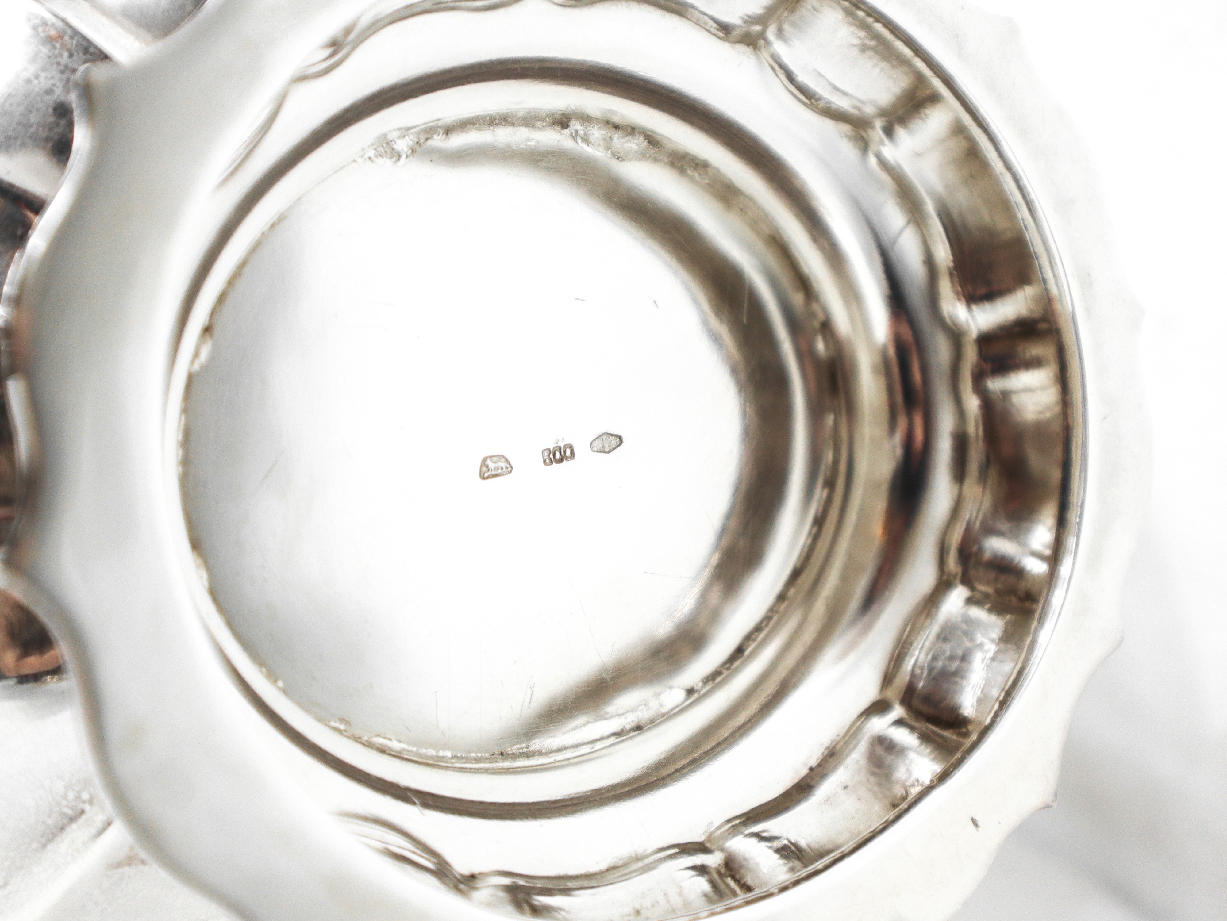 Servizio da caffè in argento 800