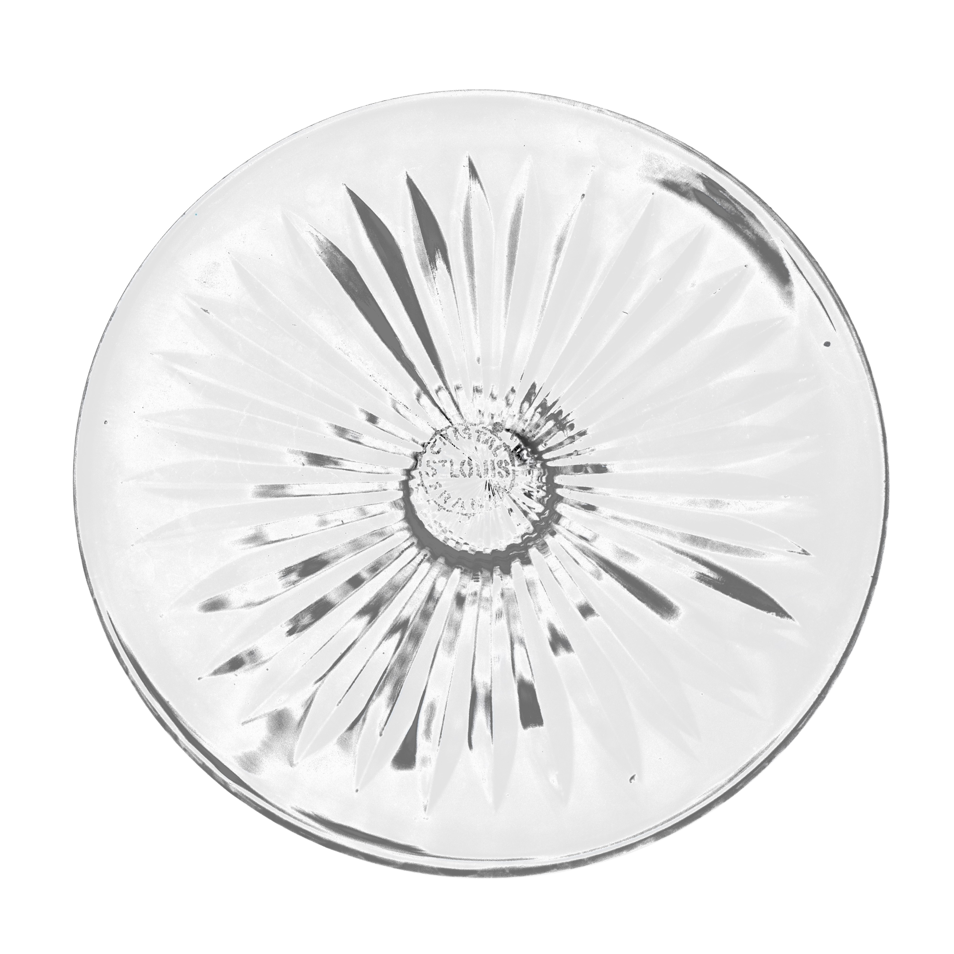 Servizio di bicchieri in cristallo Saint Louis modello Apollo