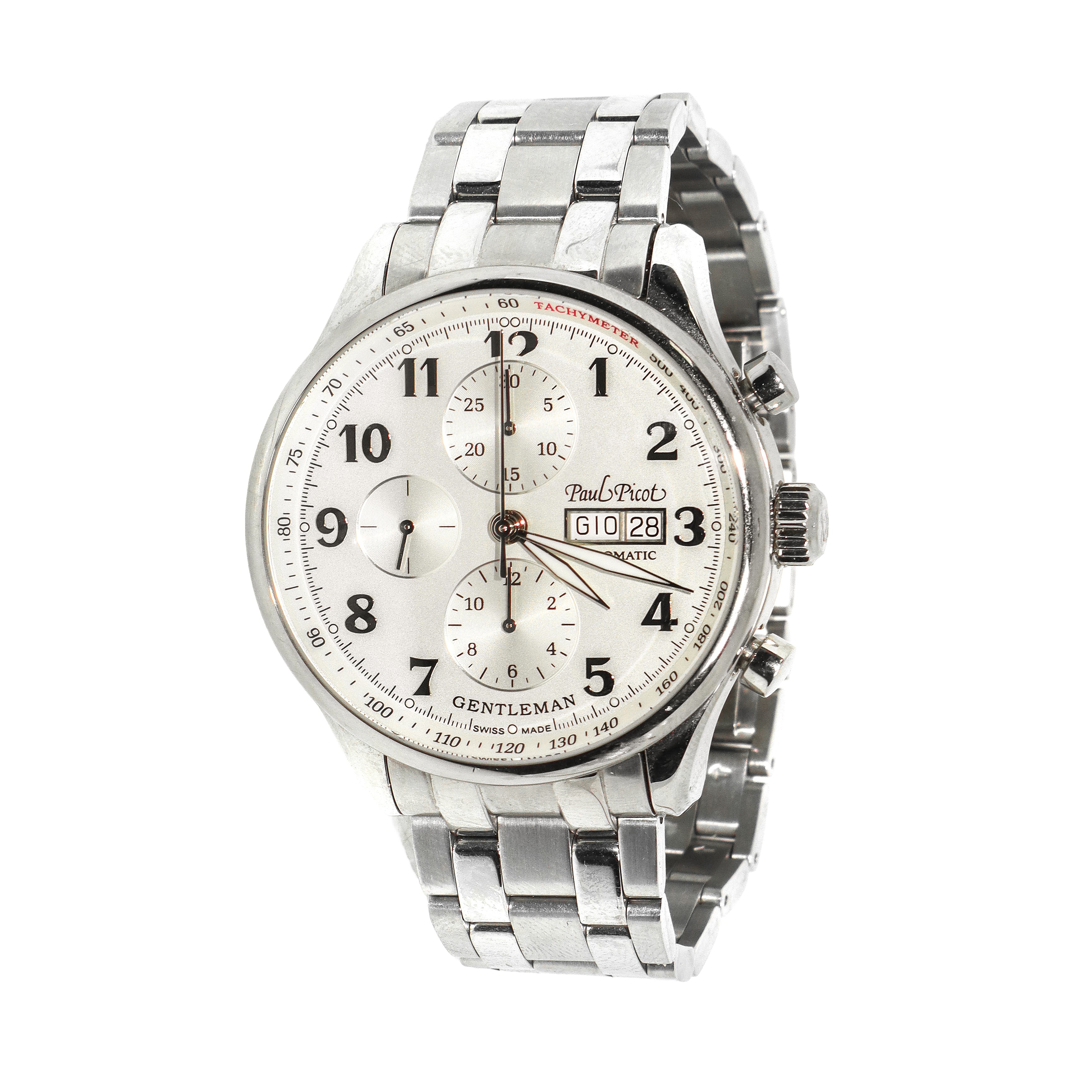 Orologio da polso modello Gentleman in acciaio