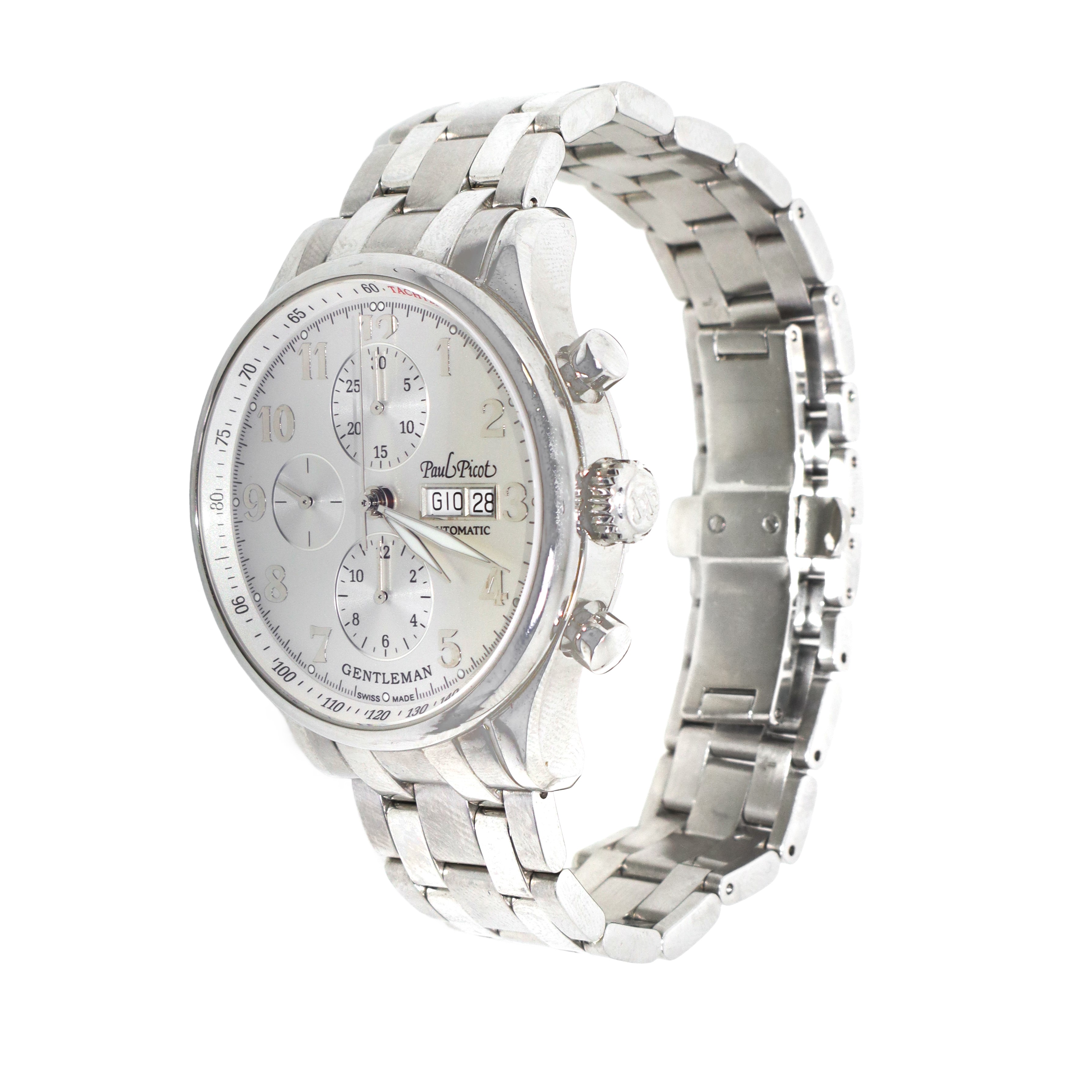 Orologio da polso modello Gentleman in acciaio