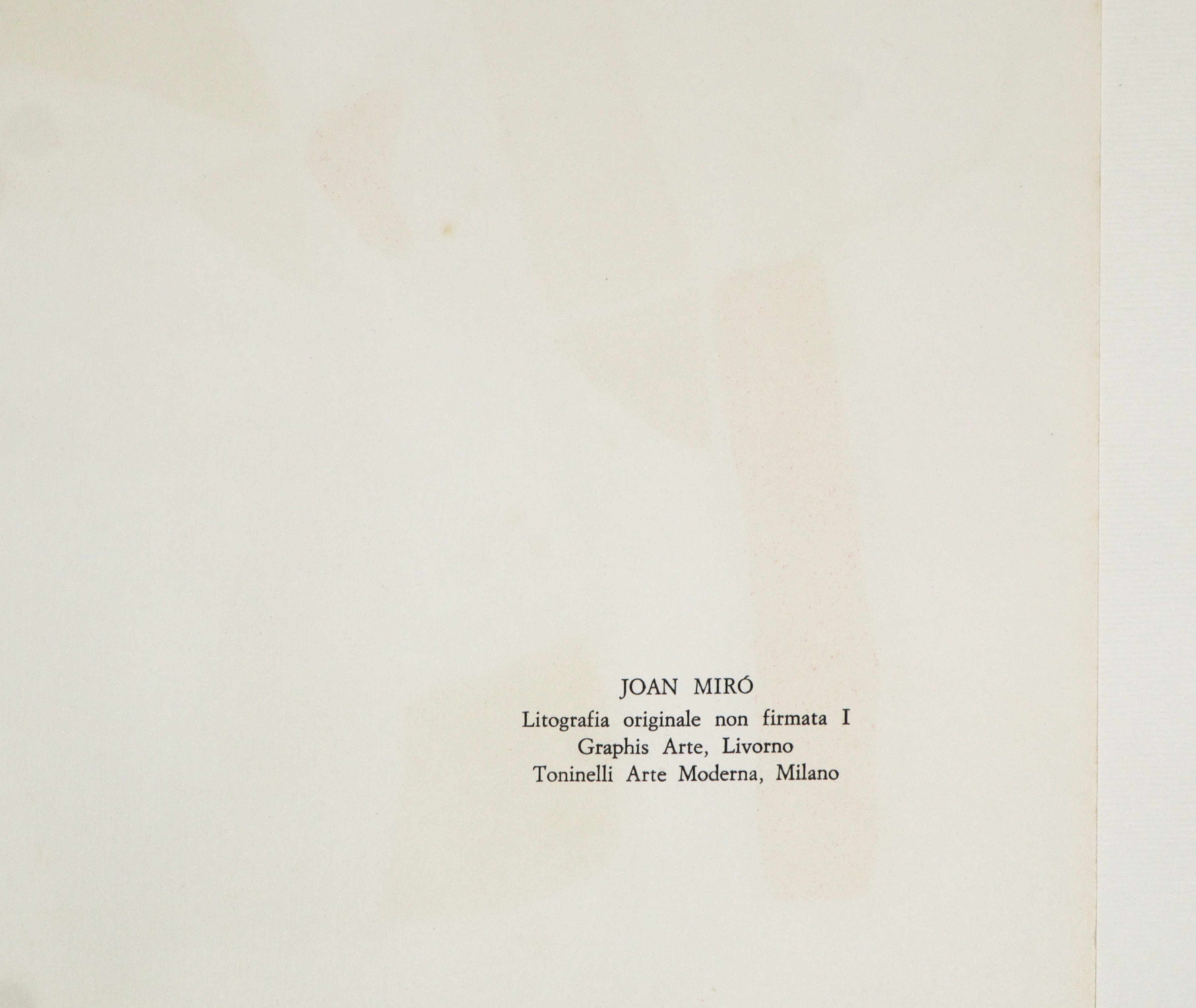 Litografia originale