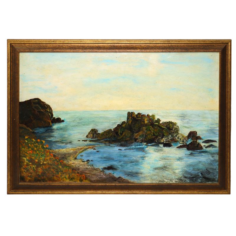 Veduta di Isola Bella da Capo Taormina