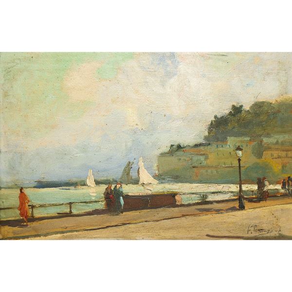 Giulio Francesco Petroni - Sea with characters