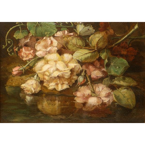 Ida Calzolari - Still life of flowers