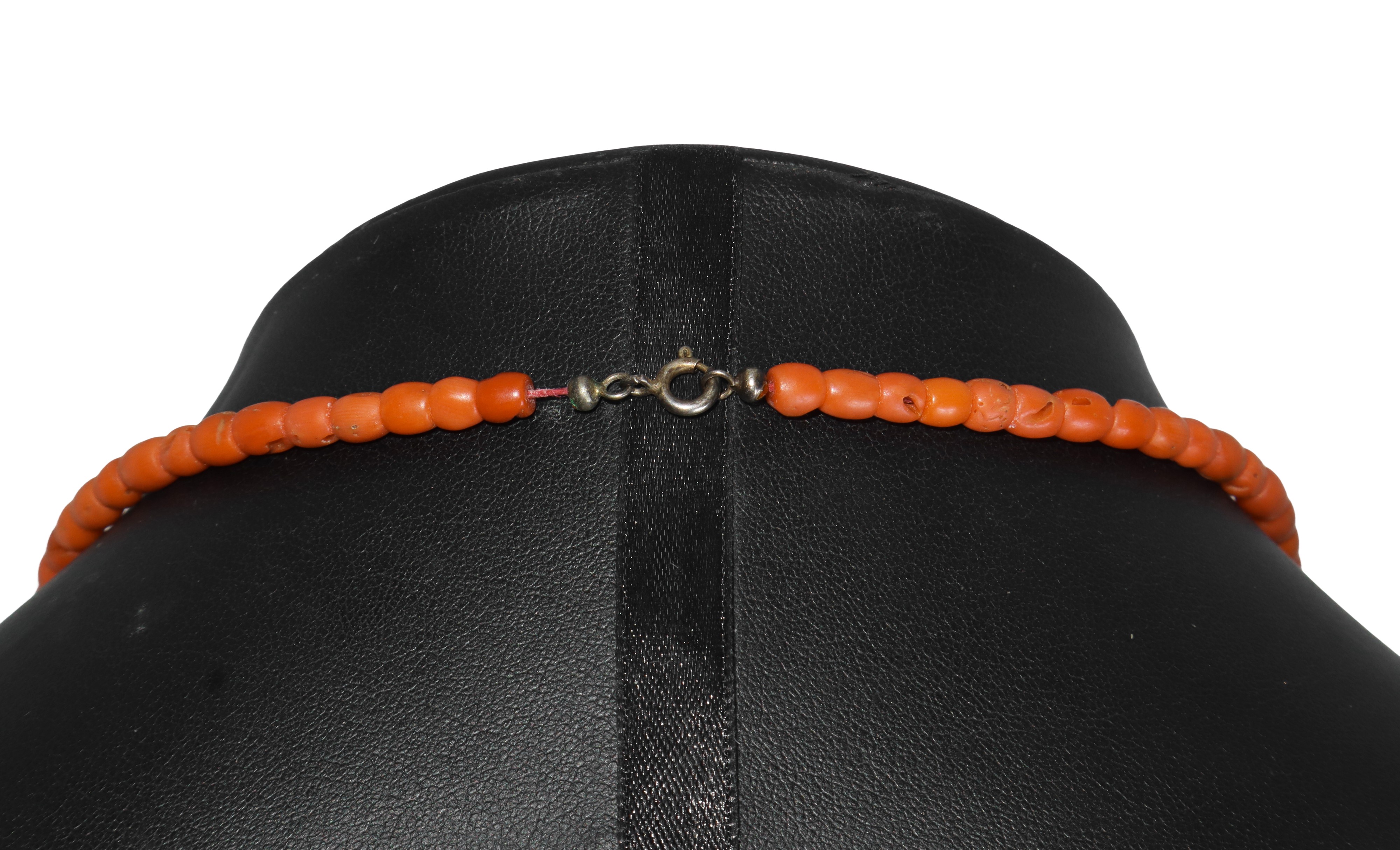 Collana in corallo grezzo