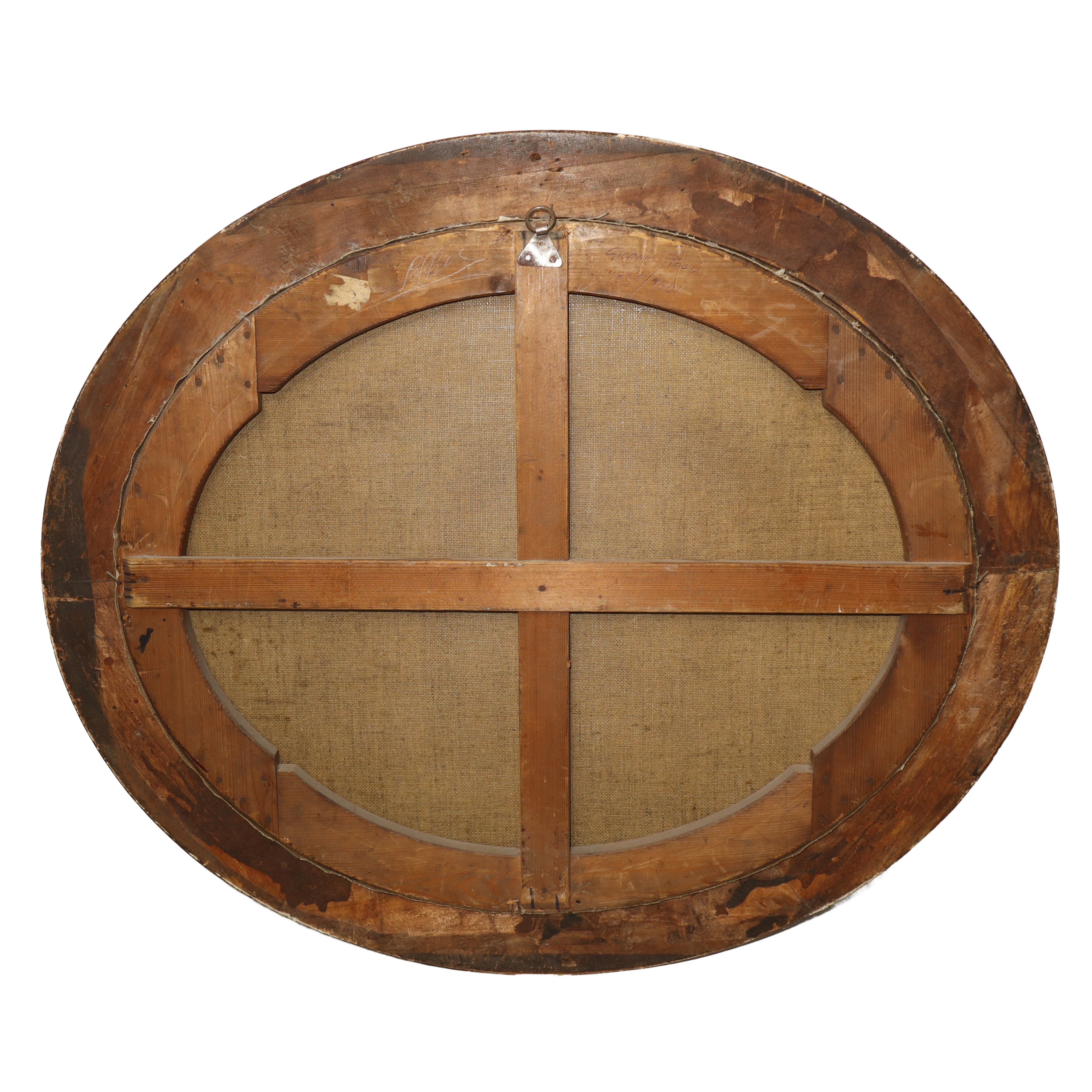 Paesaggio lacustre con barca