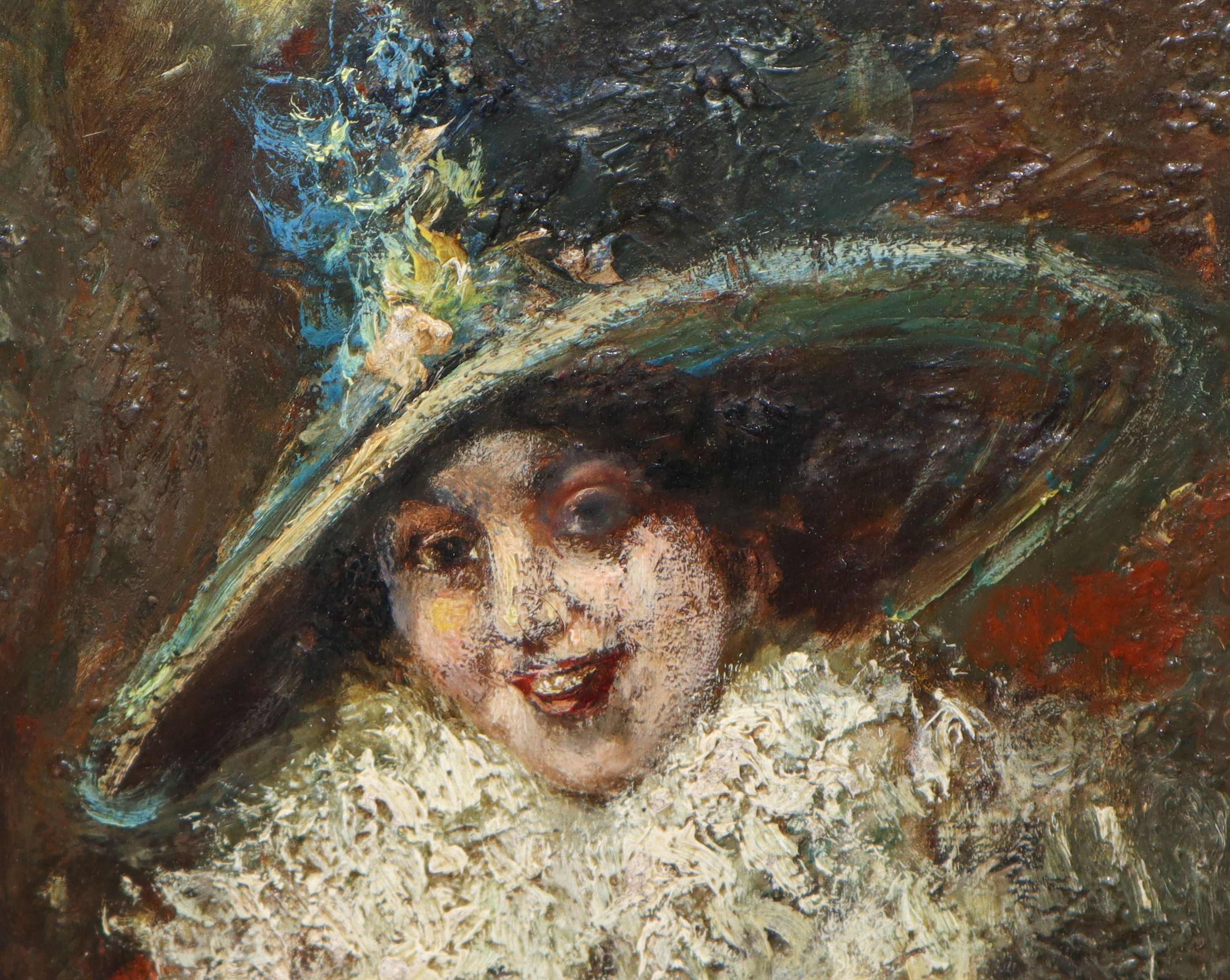 Ritratto di donna con cappello