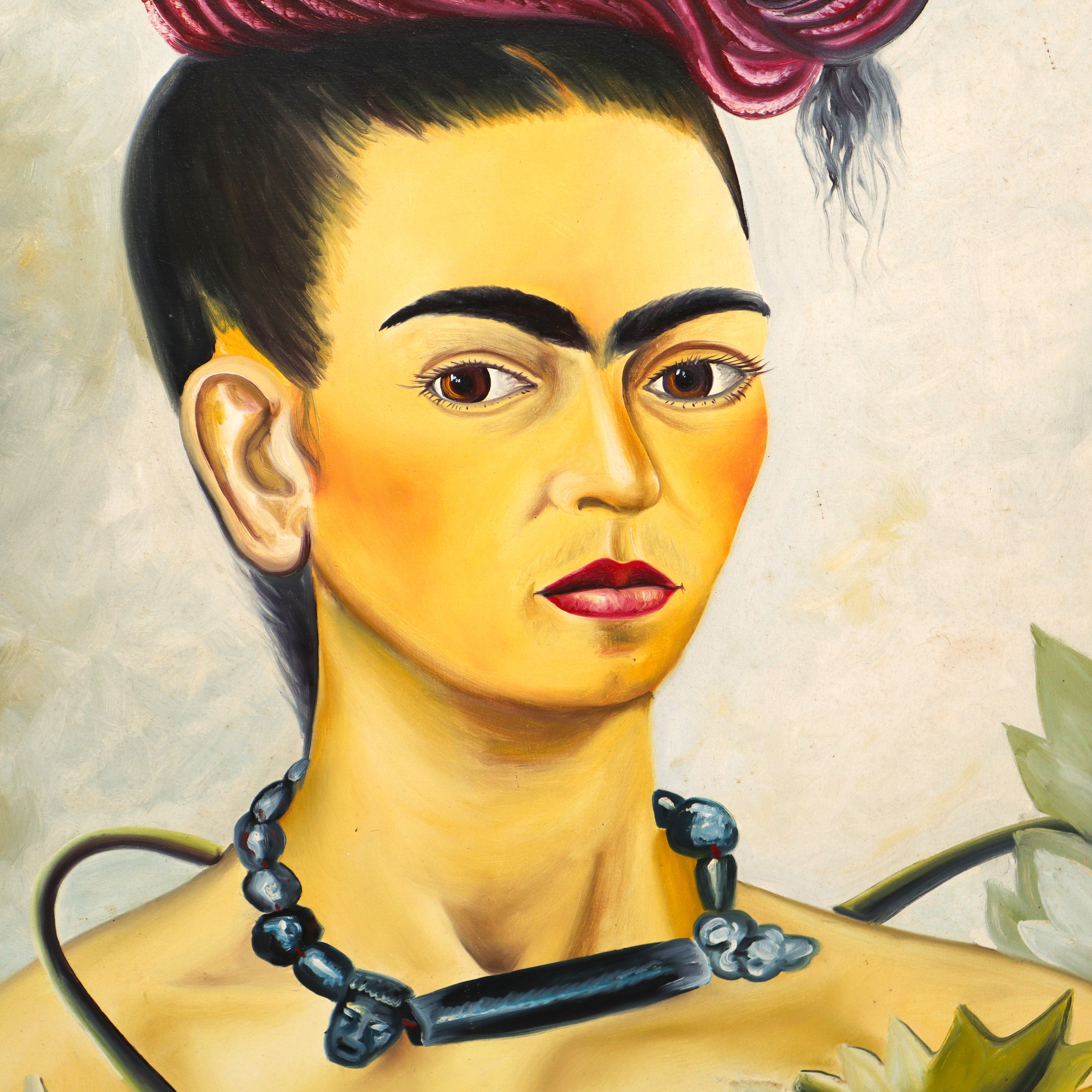 Frida con Trecce (copia dell'autoritratto)