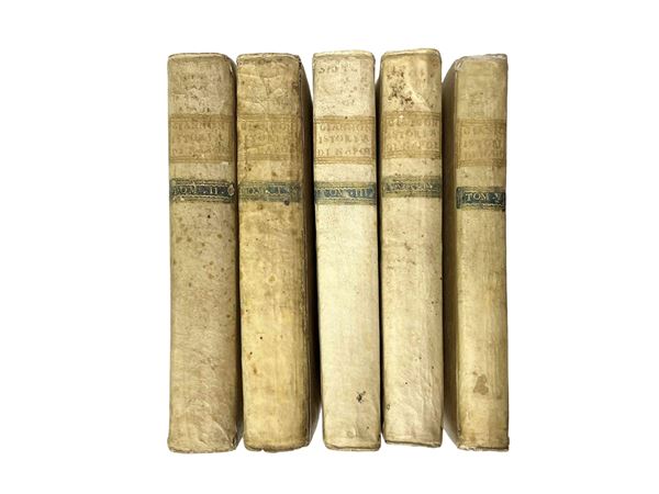 Civil history of the Kingdom of Naples (5 volumes)