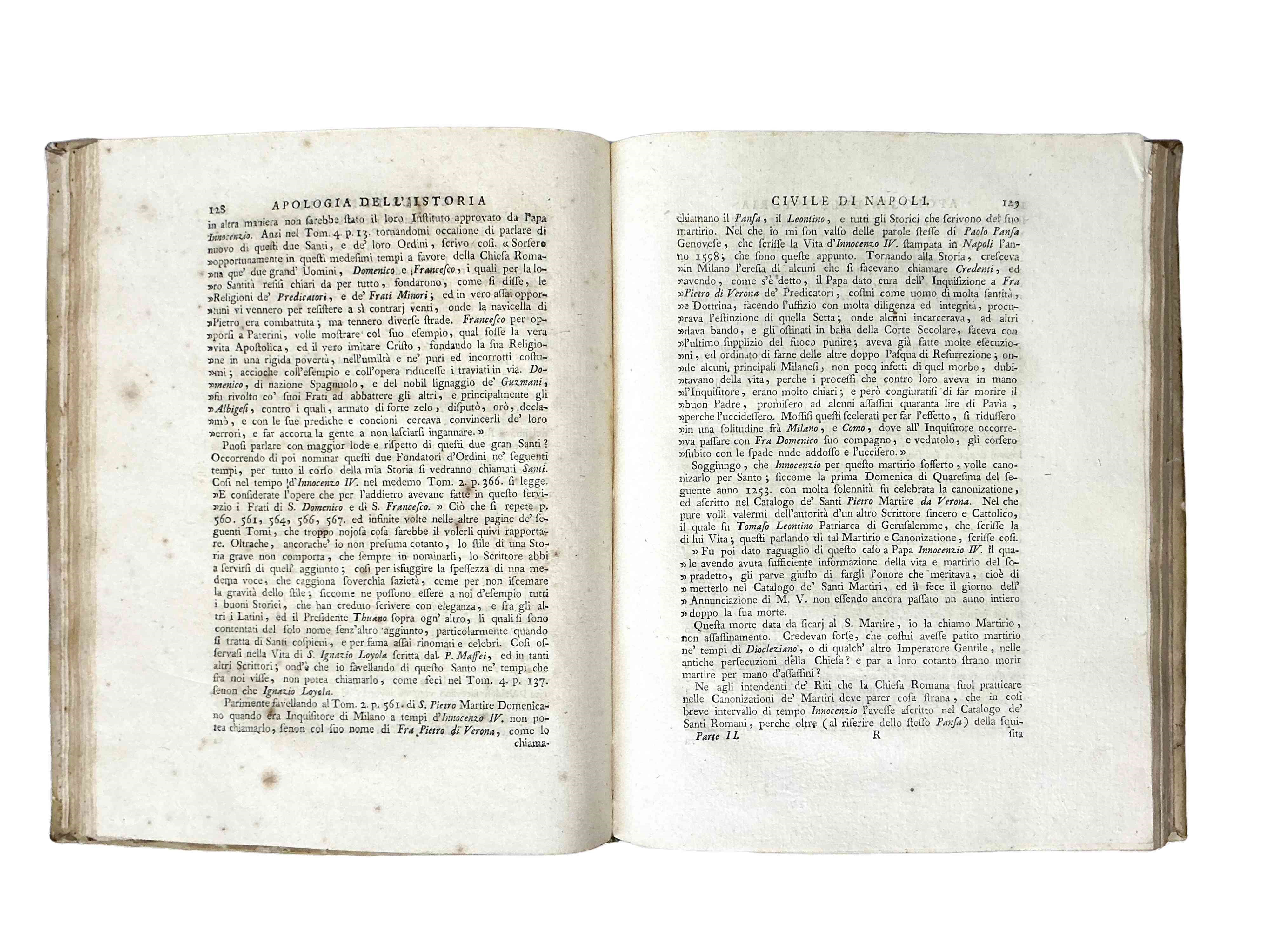 Istoria civile del regno di Napoli (n°5 tomi)