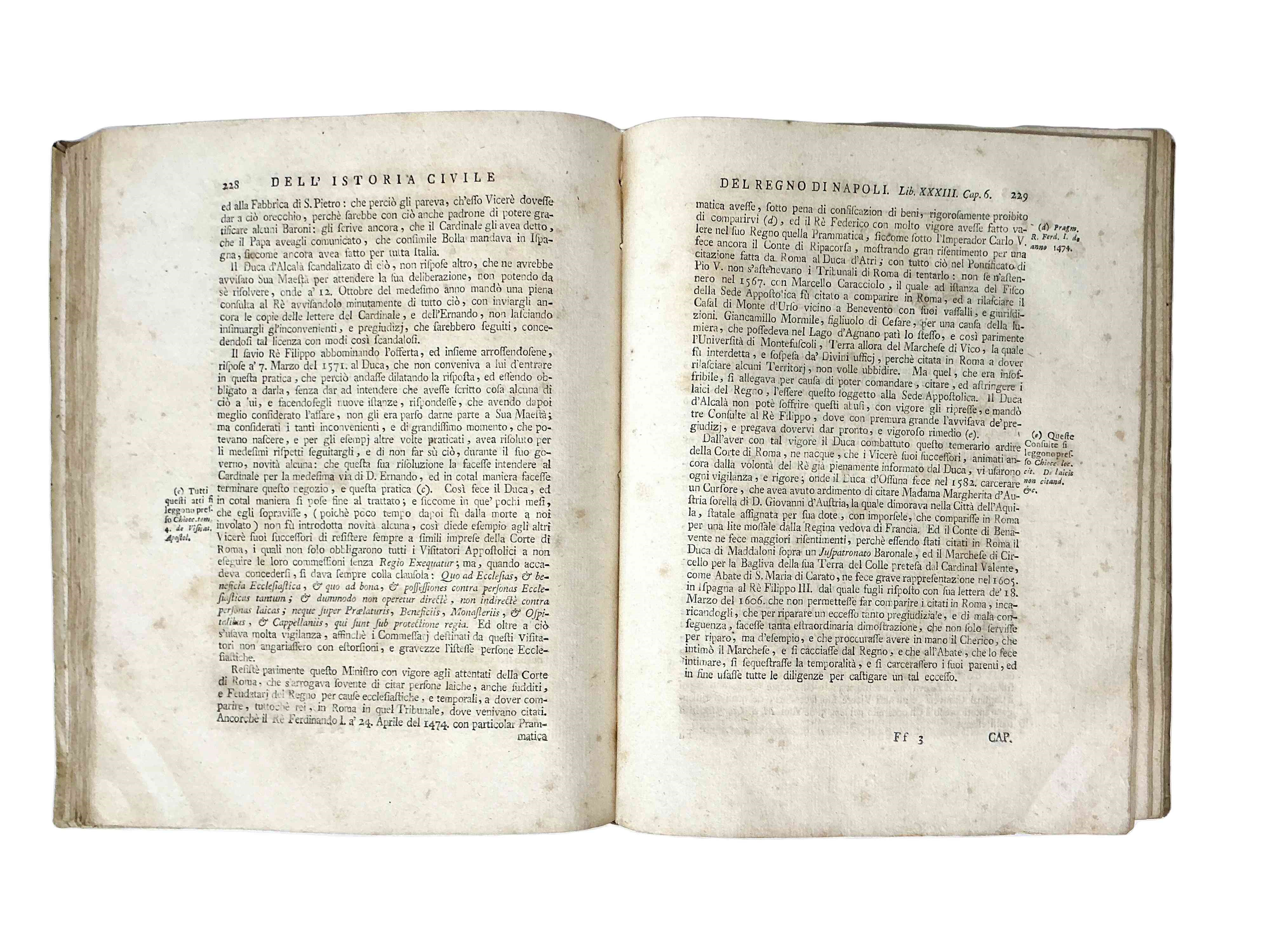 Istoria civile del regno di Napoli (n°5 tomi)