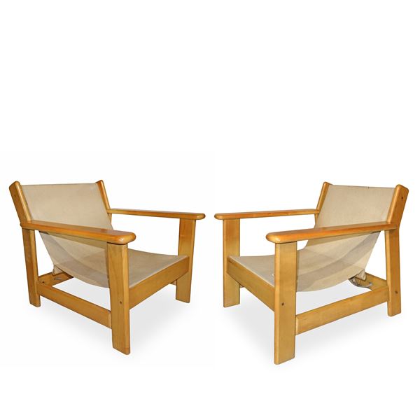 Pair of Swedish armchairs